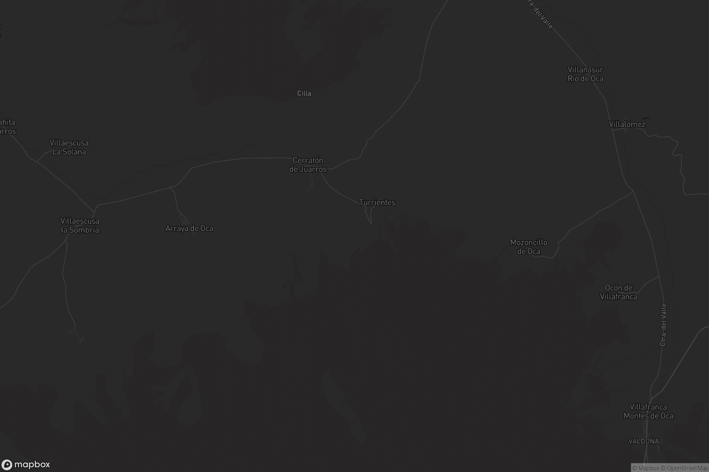 Mapa de Cerratón de Juarros