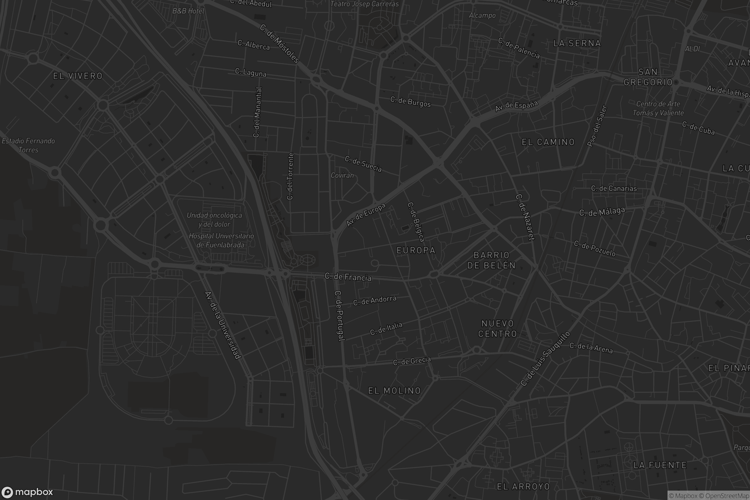 Mapa de Cerro - El Molino