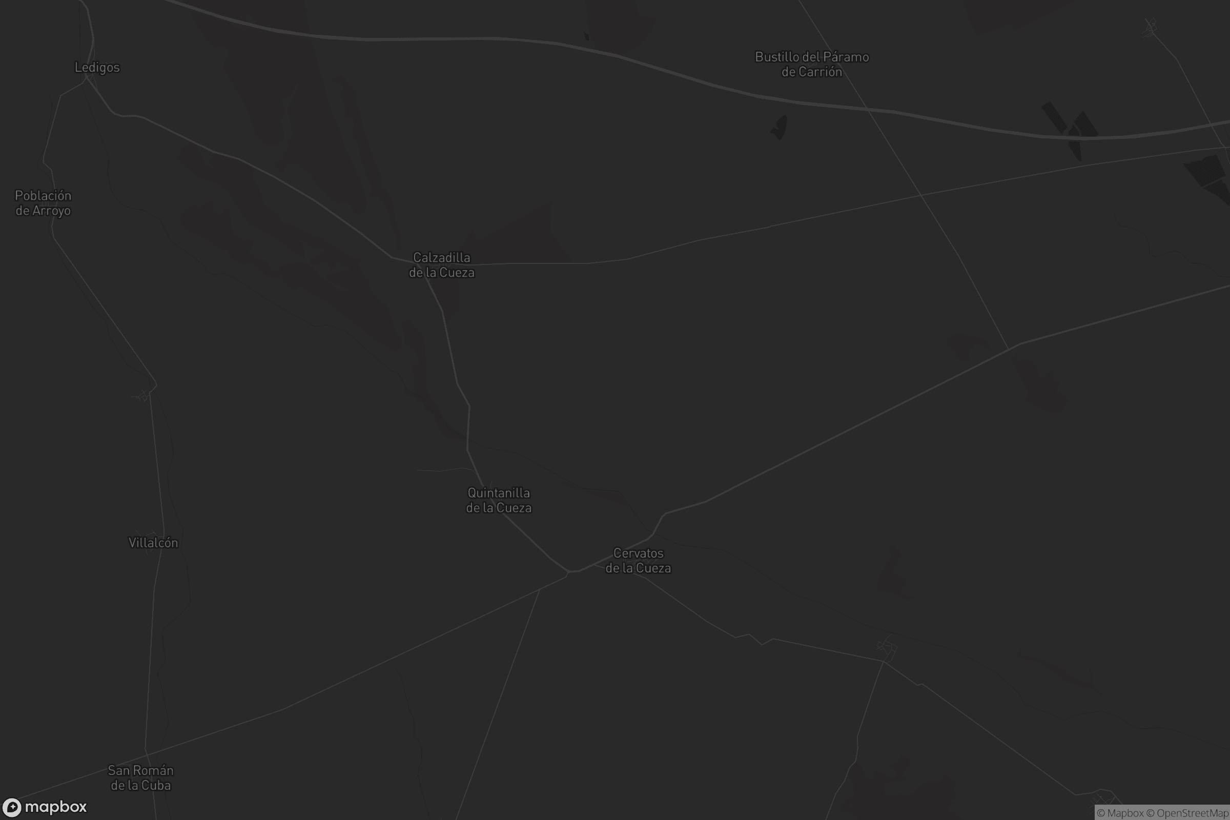 Mapa de Cervatos de la Cueza