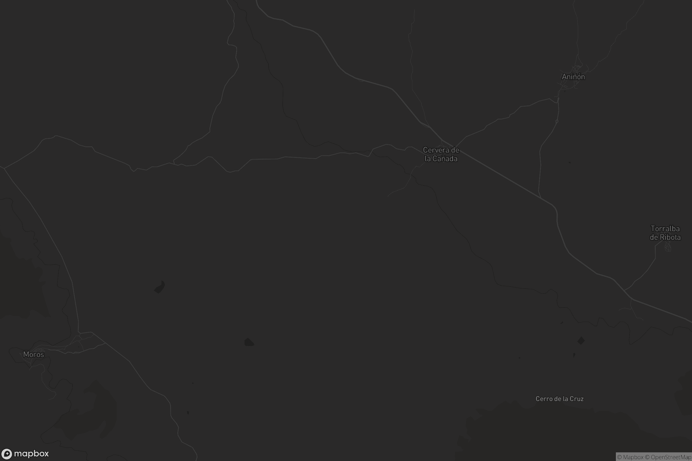 Mapa de Cervera de la Cañada