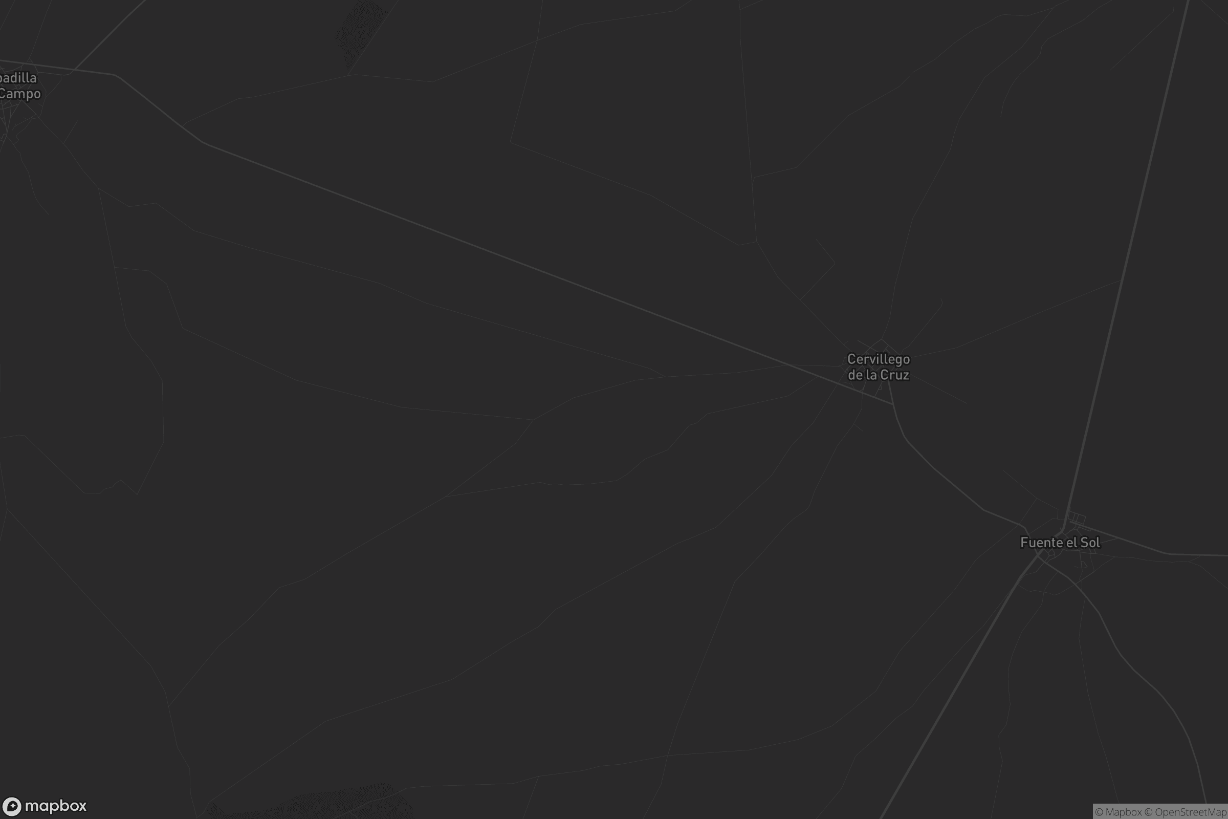 Mapa de Cervillego de la Cruz