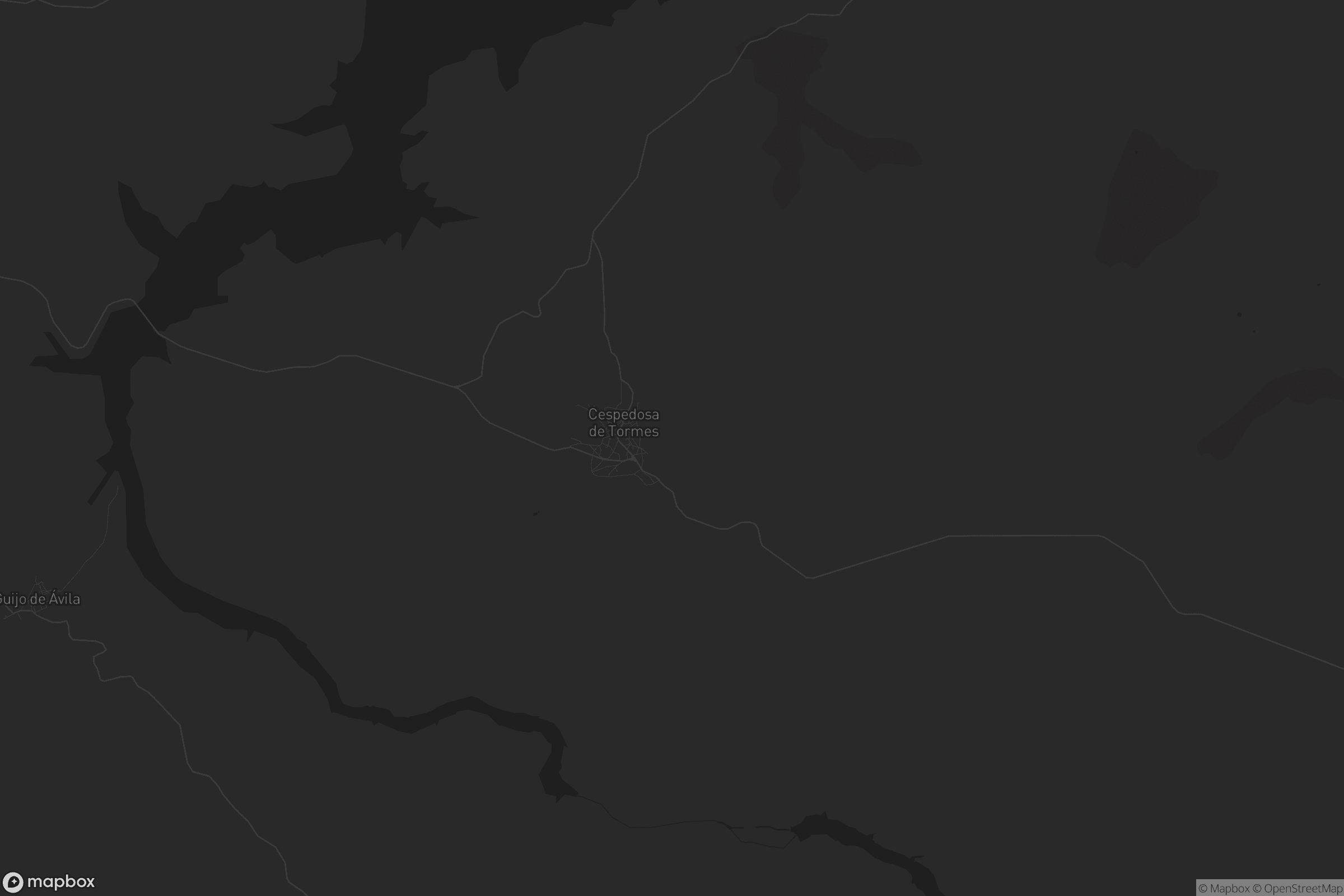 Mapa de Cespedosa de Tormes