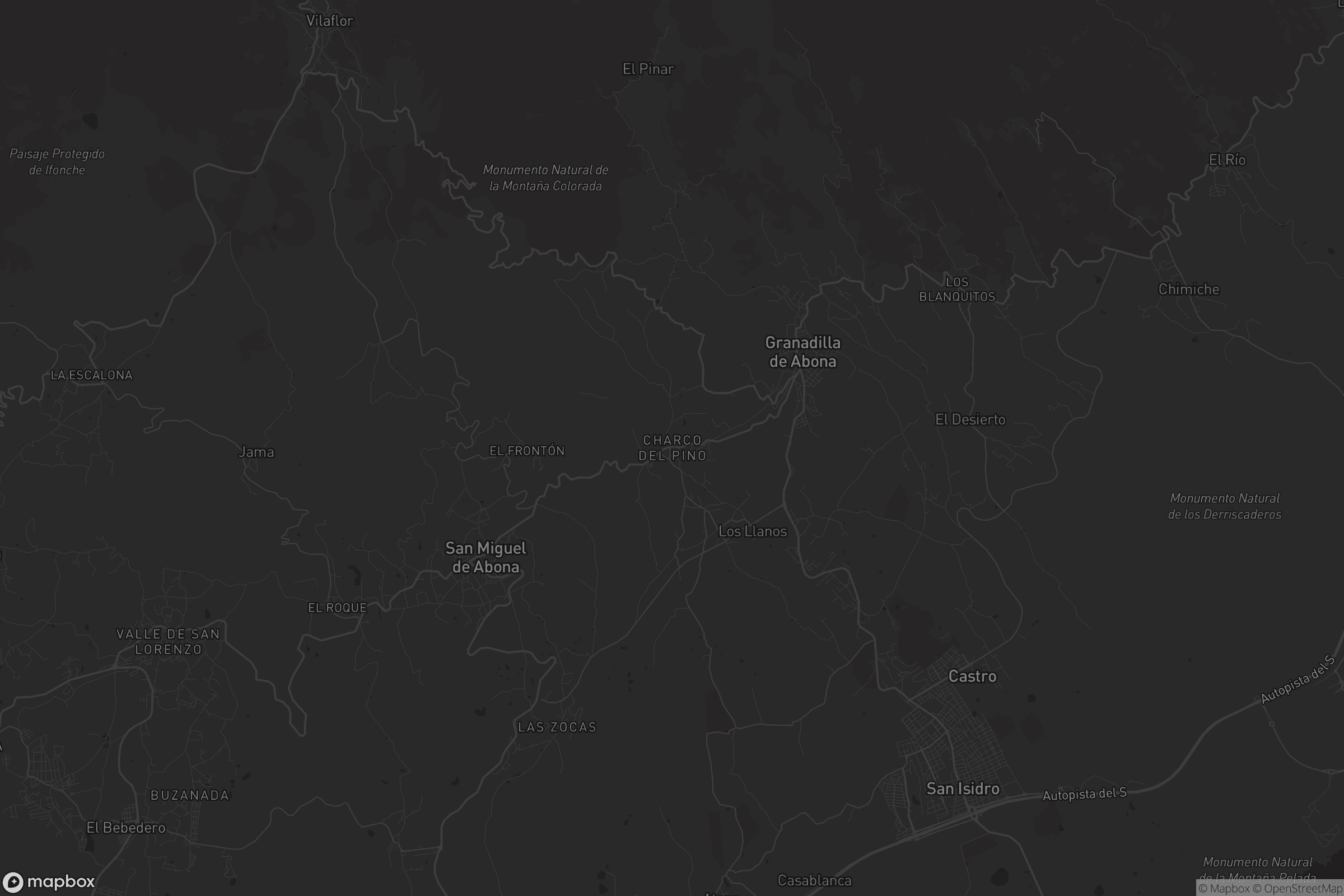 Mapa de Charco del Pino