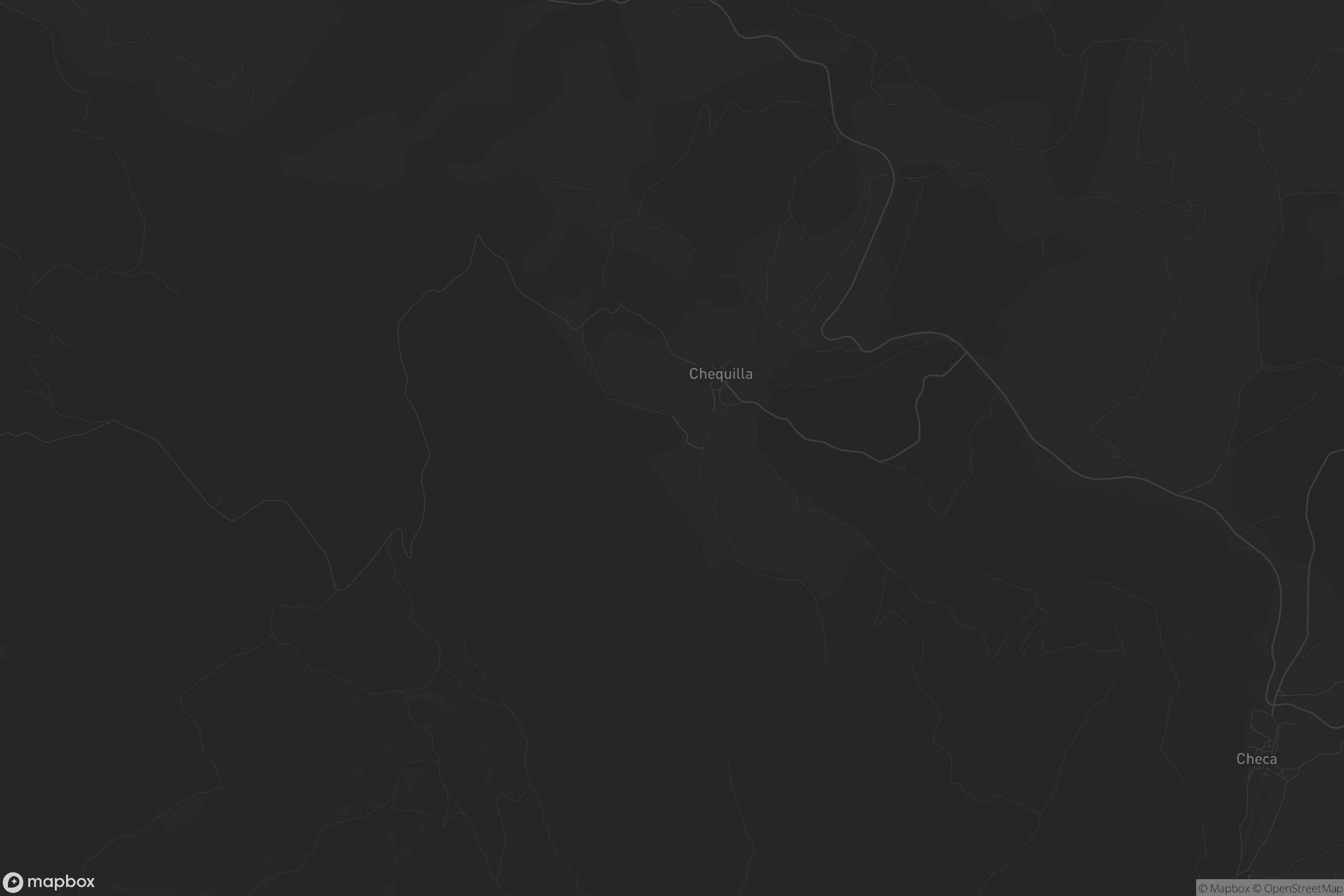 Mapa de Chequilla