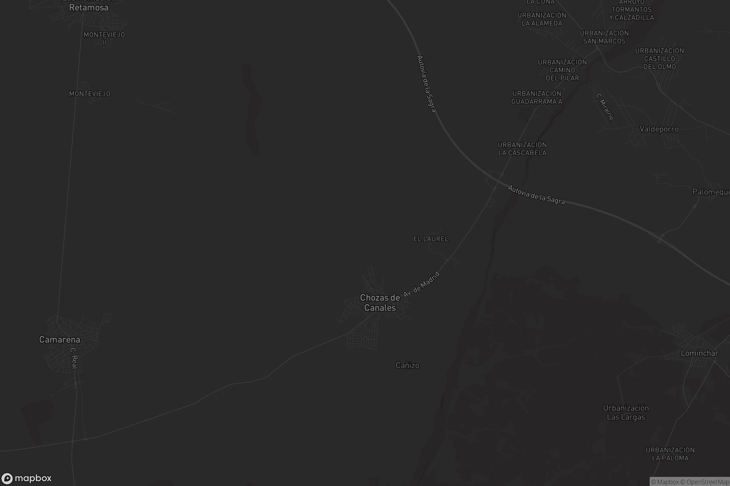 Mapa de Chozas de Canales