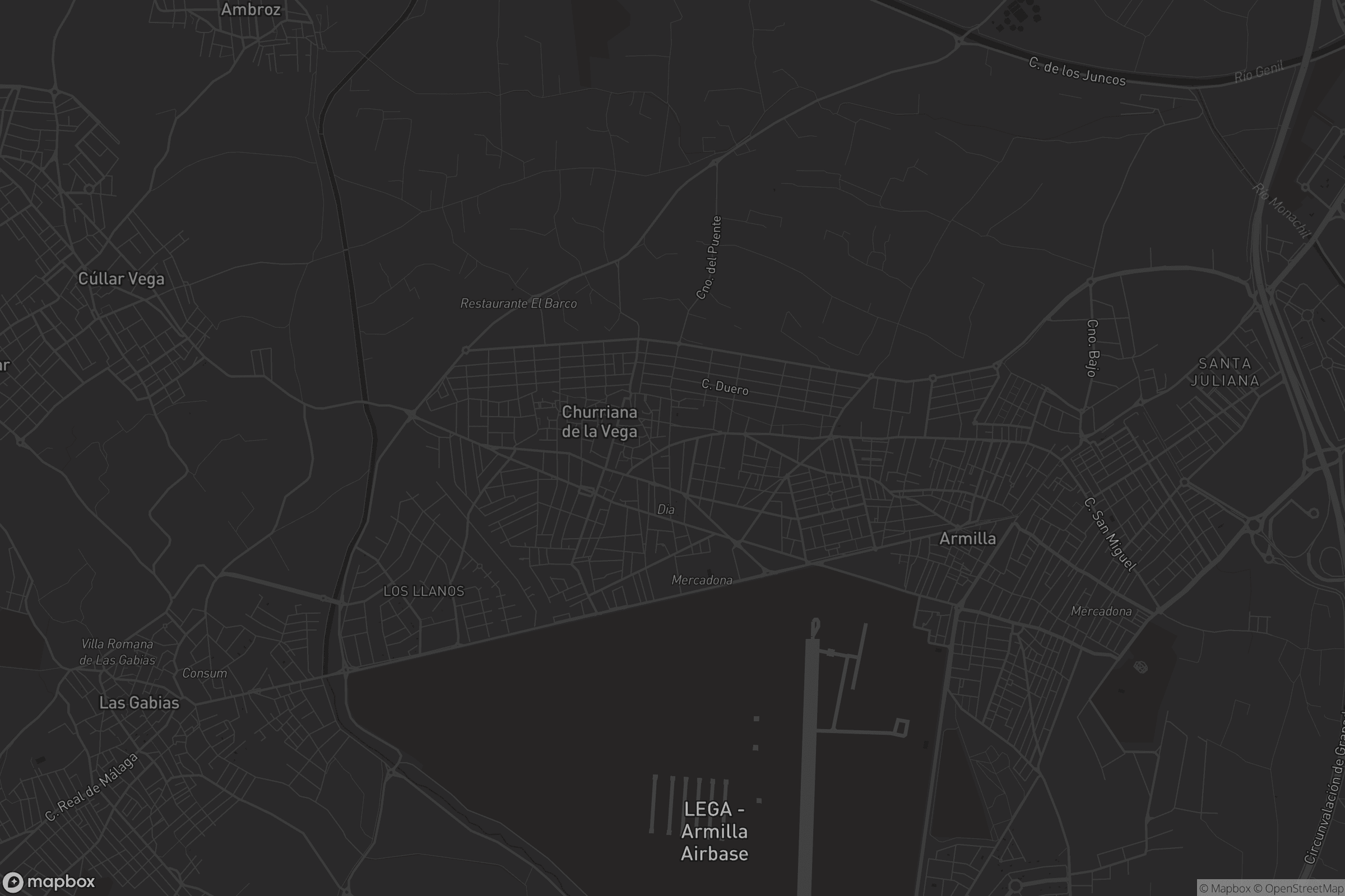 Mapa de Churriana de la Vega