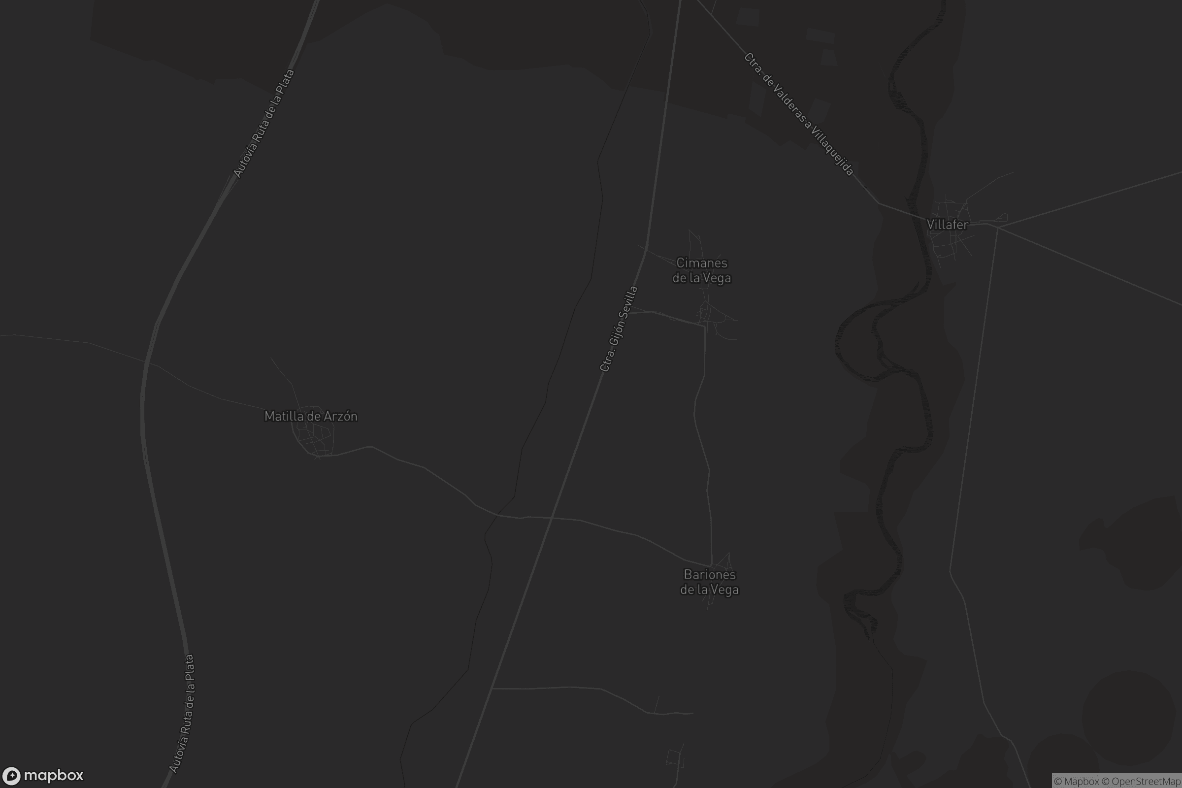 Mapa de Cimanes de la Vega