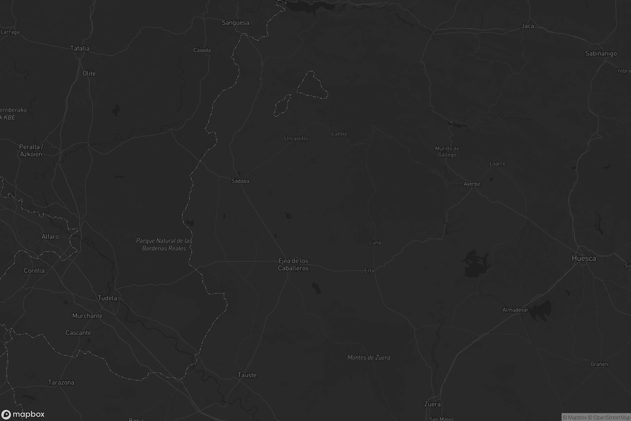 Mapa de Cinco Villas