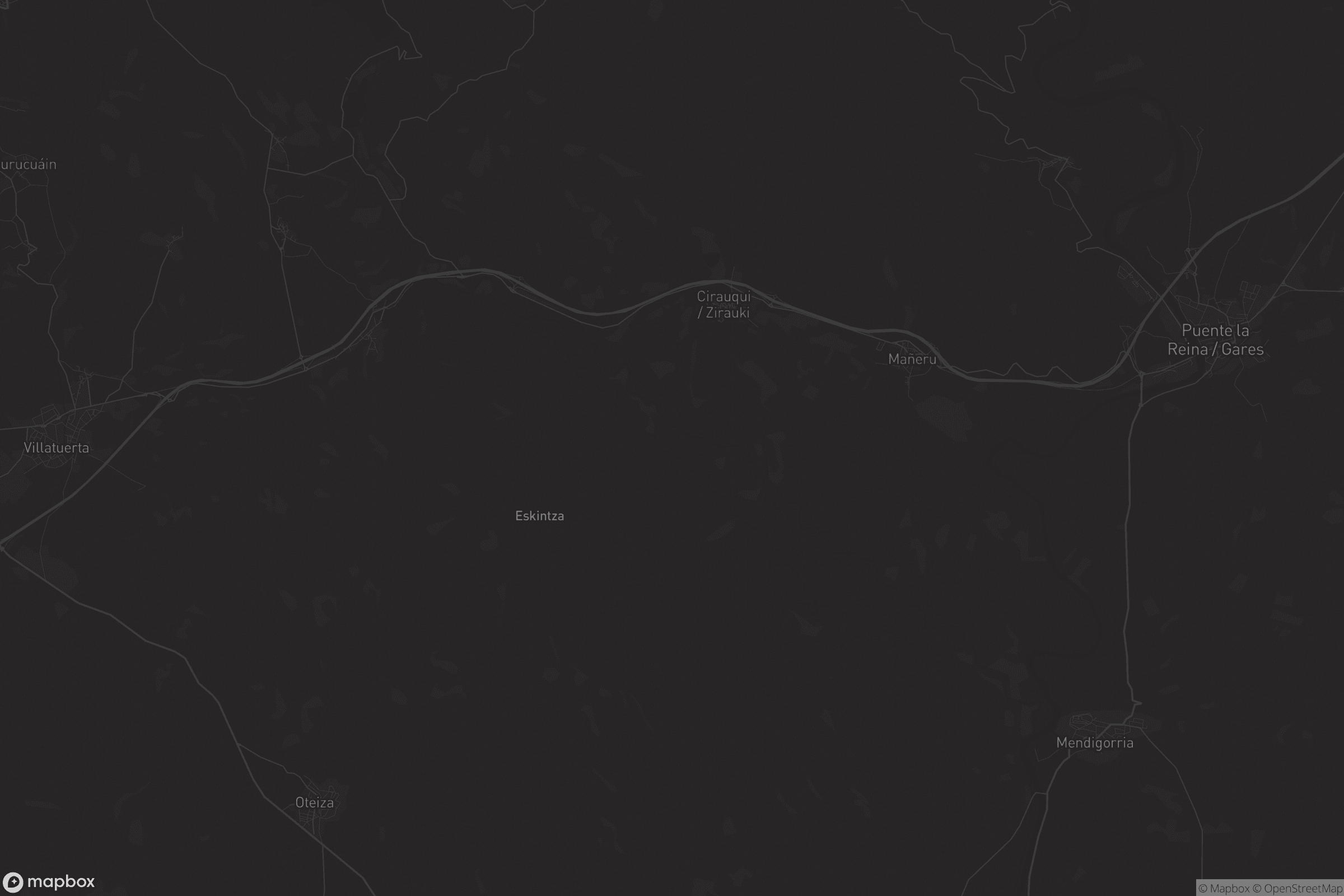 Mapa de Cirauqui / Zirauki