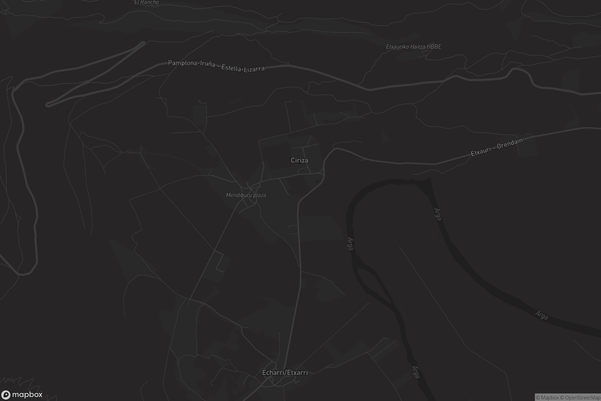 Mapa de Ciriza / Ziritza