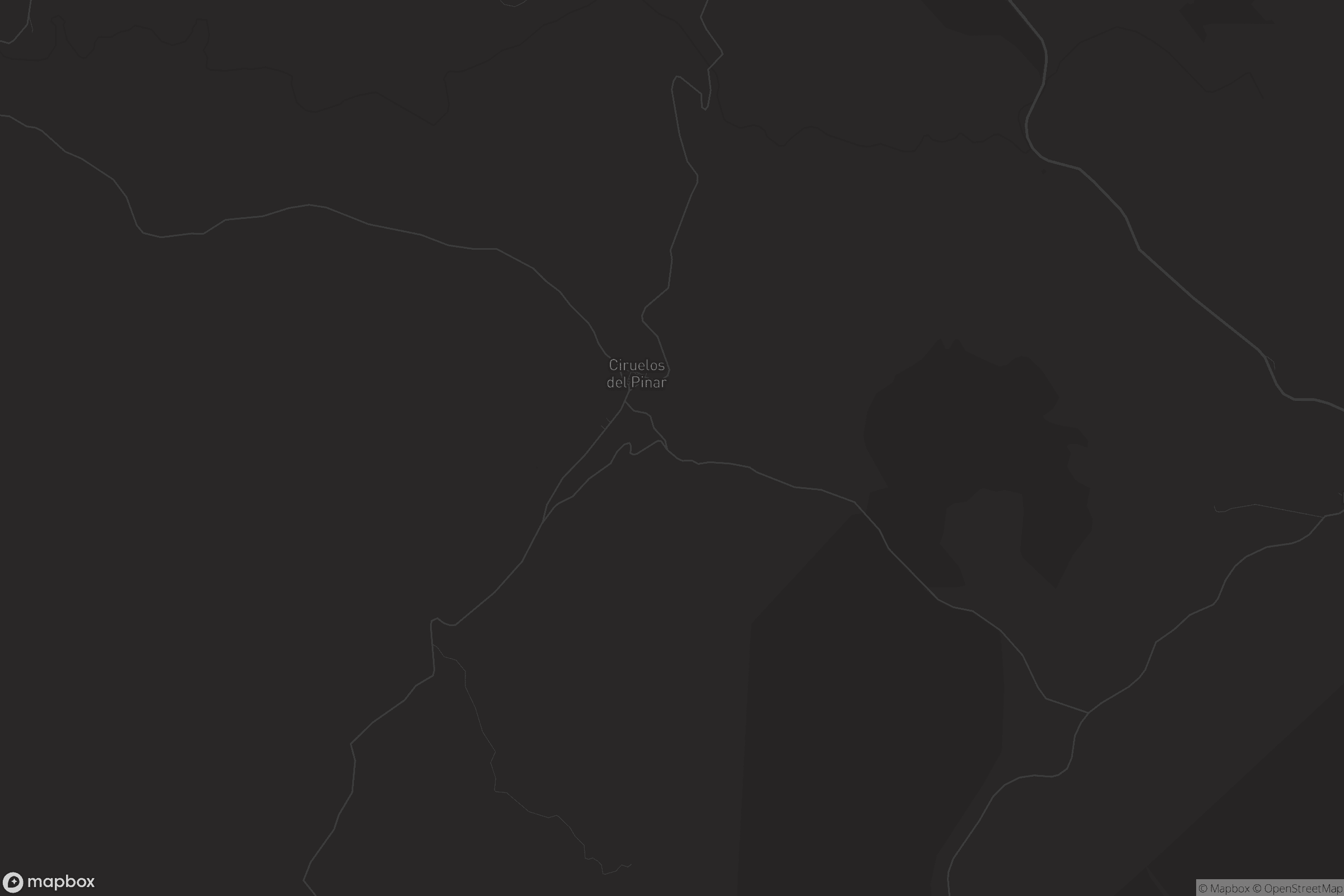 Mapa de Ciruelos del Pinar