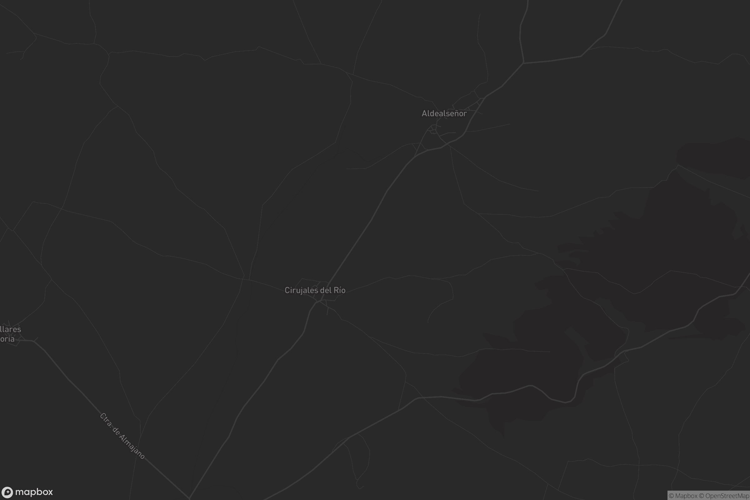 Mapa de Cirujales del Río
