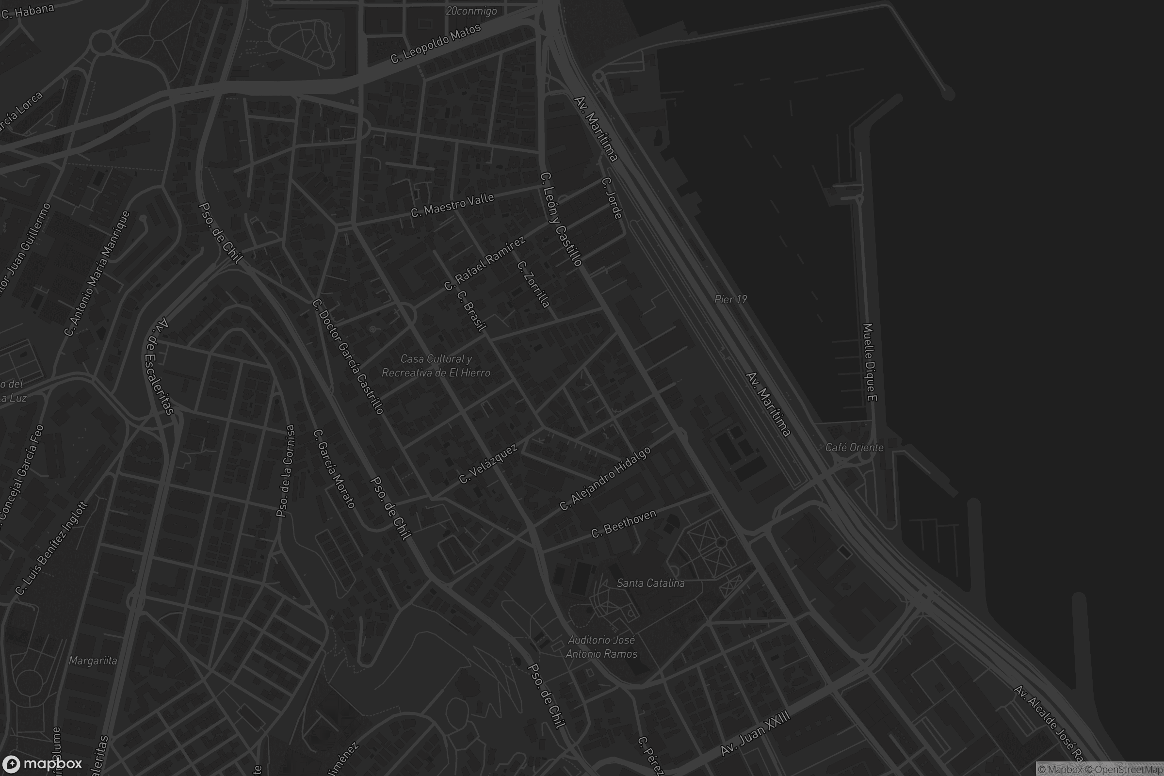 Mapa de Ciudad Jardín