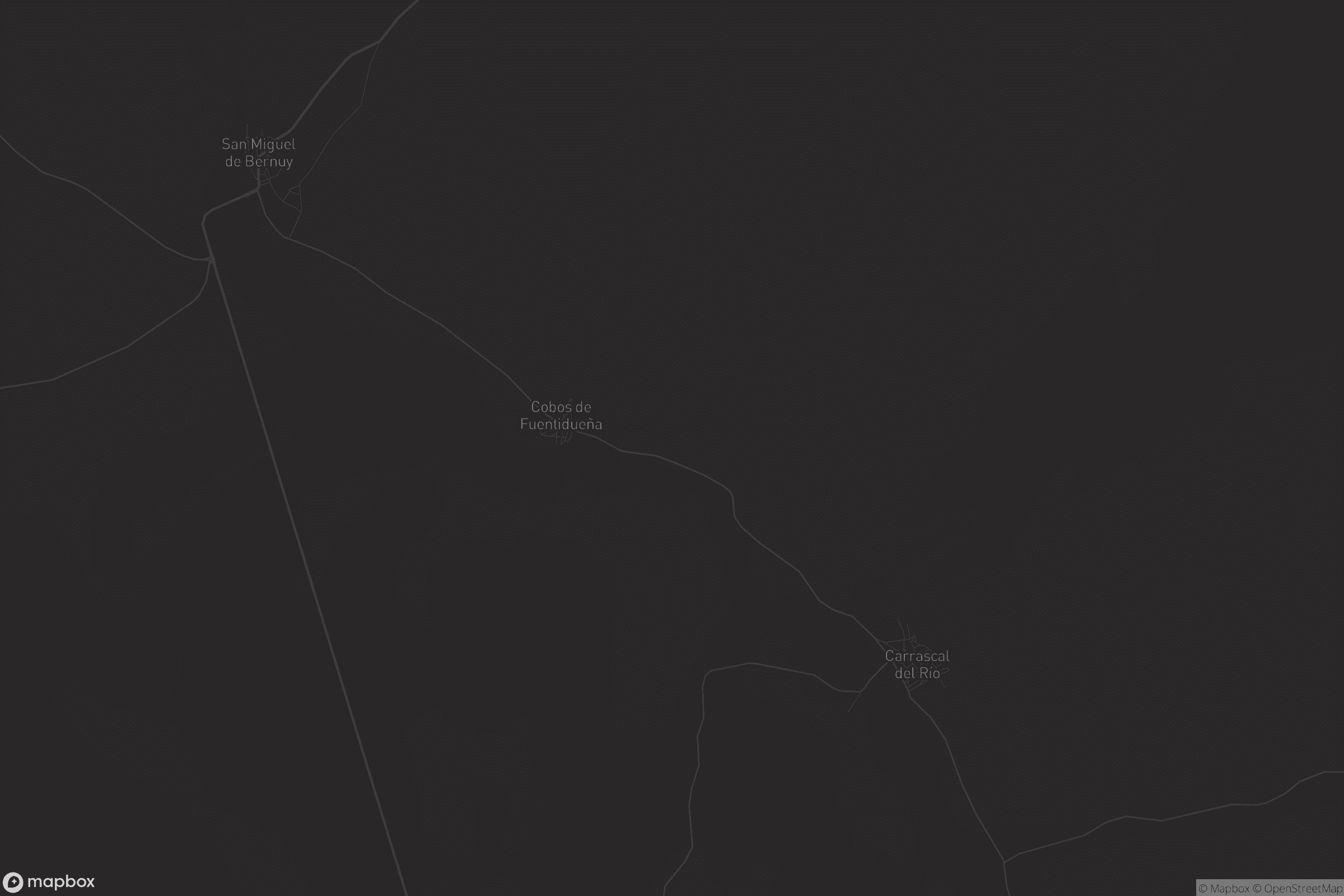 Mapa de Cobos de Fuentidueña