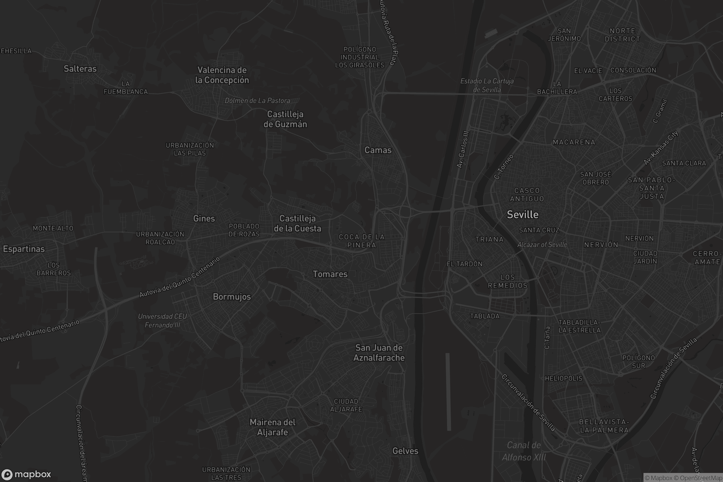 Mapa de Coca de la Piñera