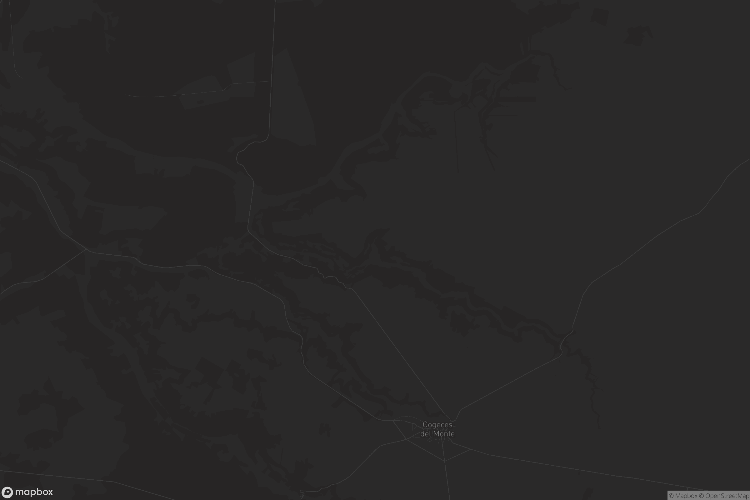 Mapa de Cogeces del Monte