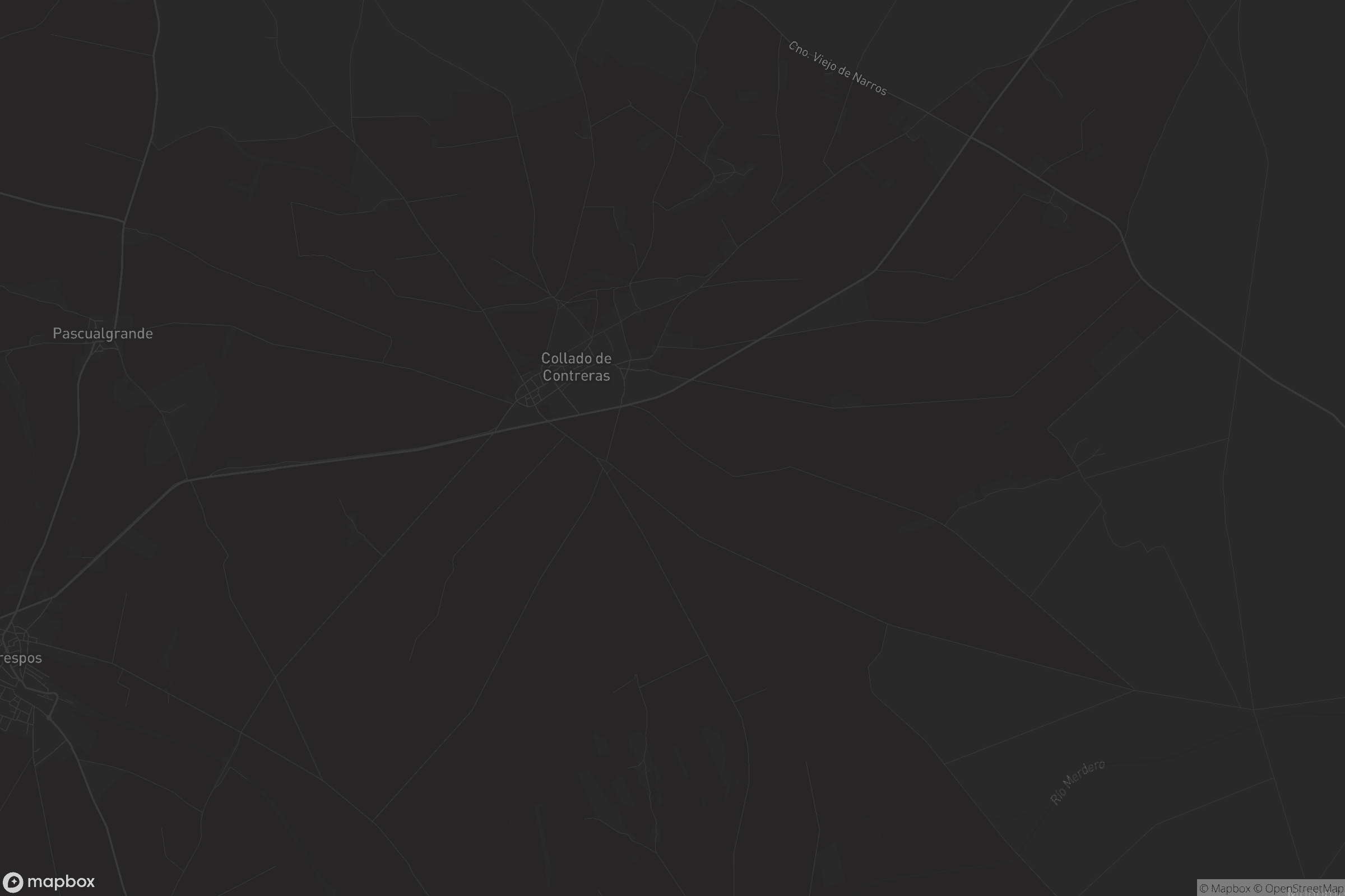 Mapa de Collado de Contreras