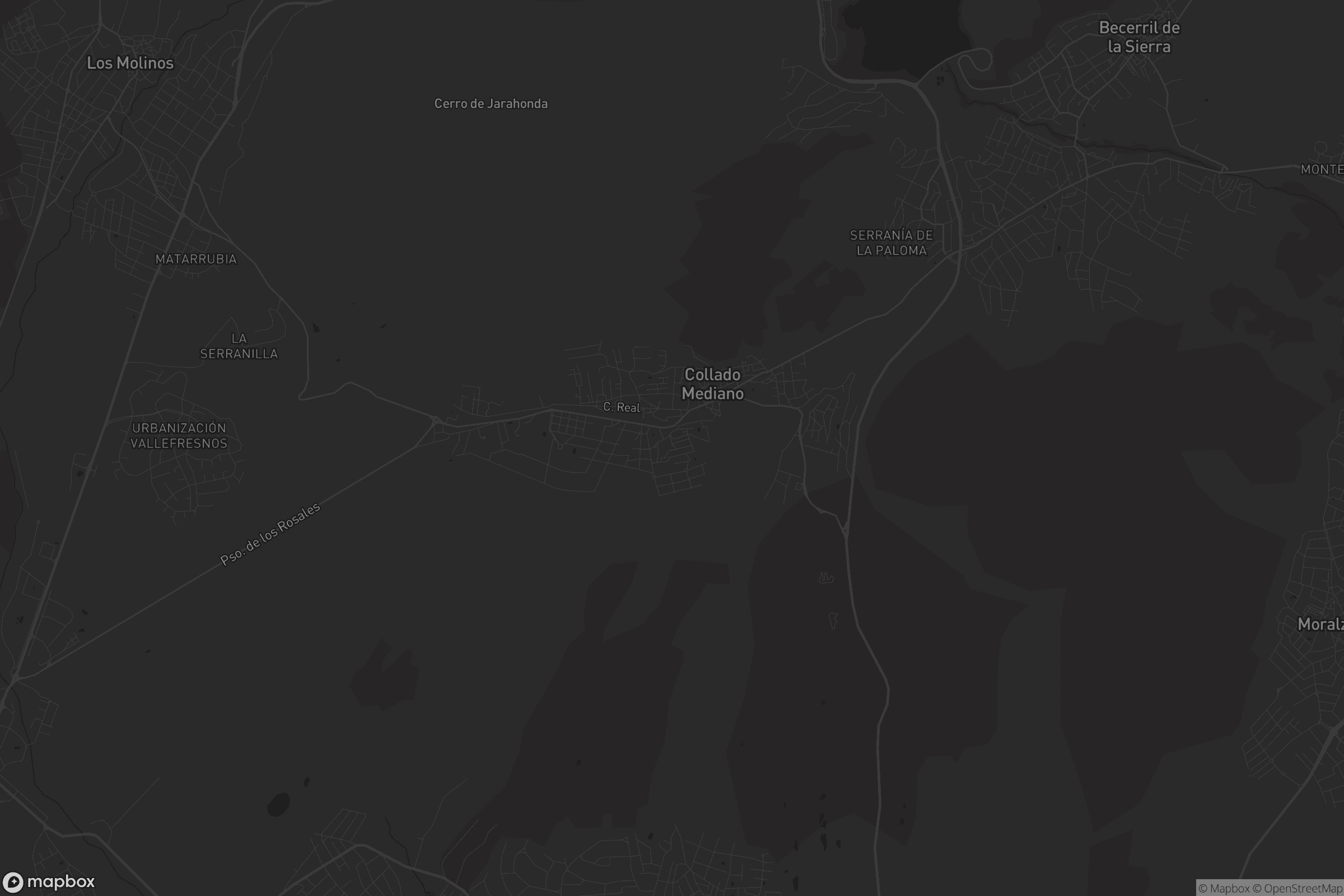 Mapa de Collado Mediano