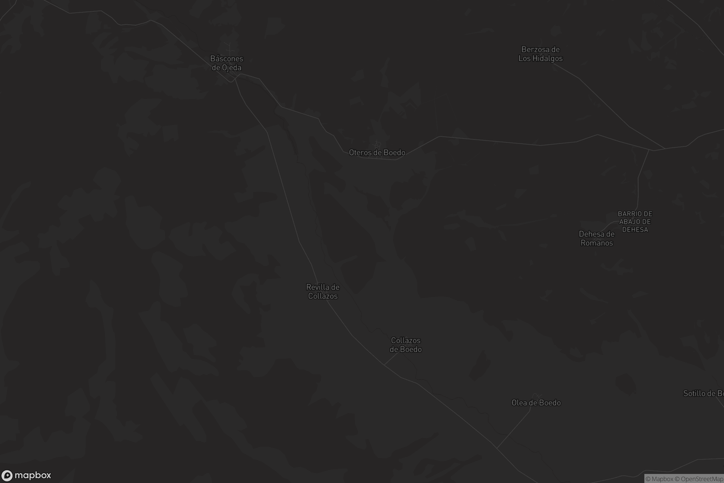 Mapa de Collazos de Boedo