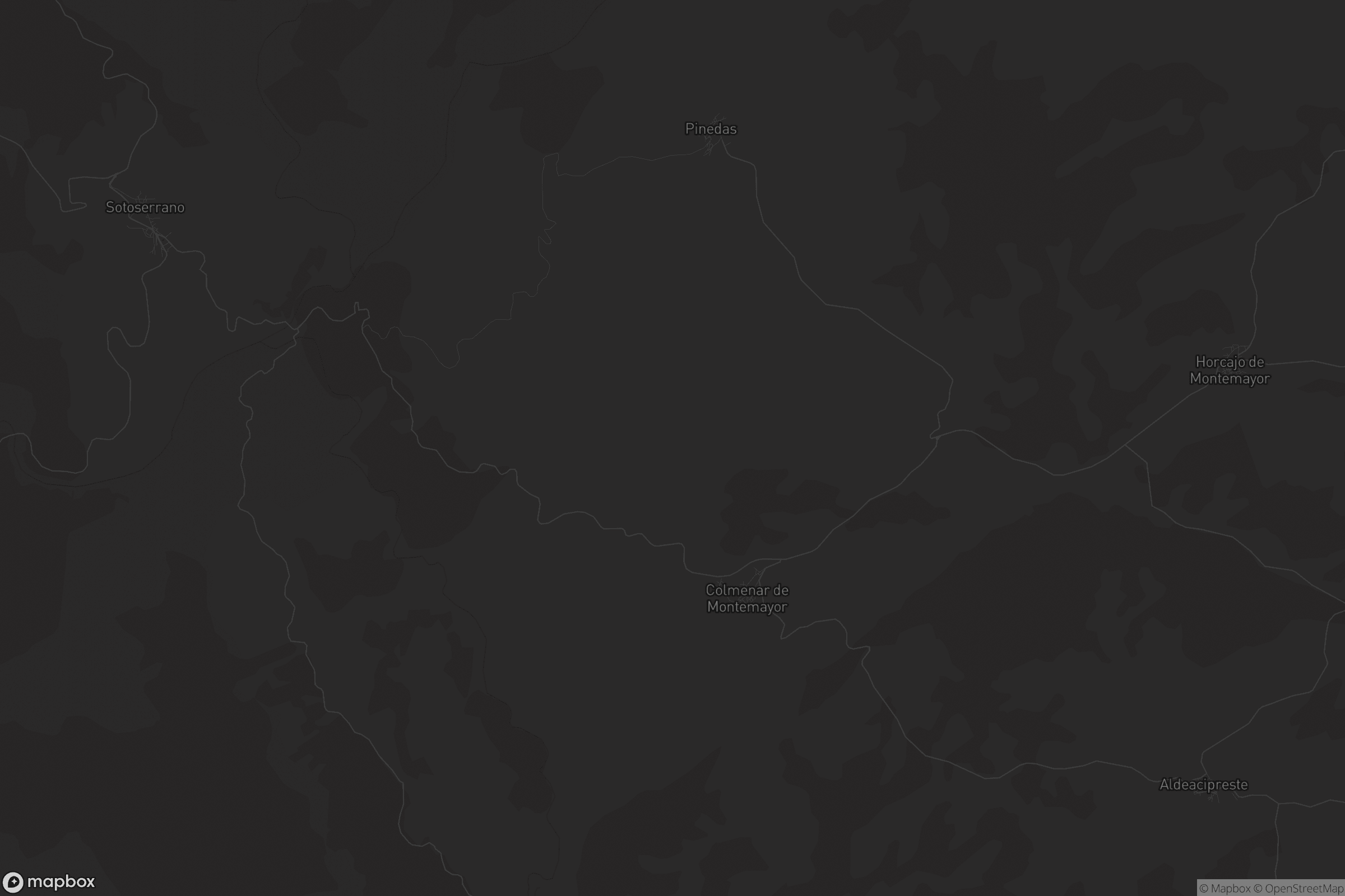 Mapa de Colmenar de Montemayor