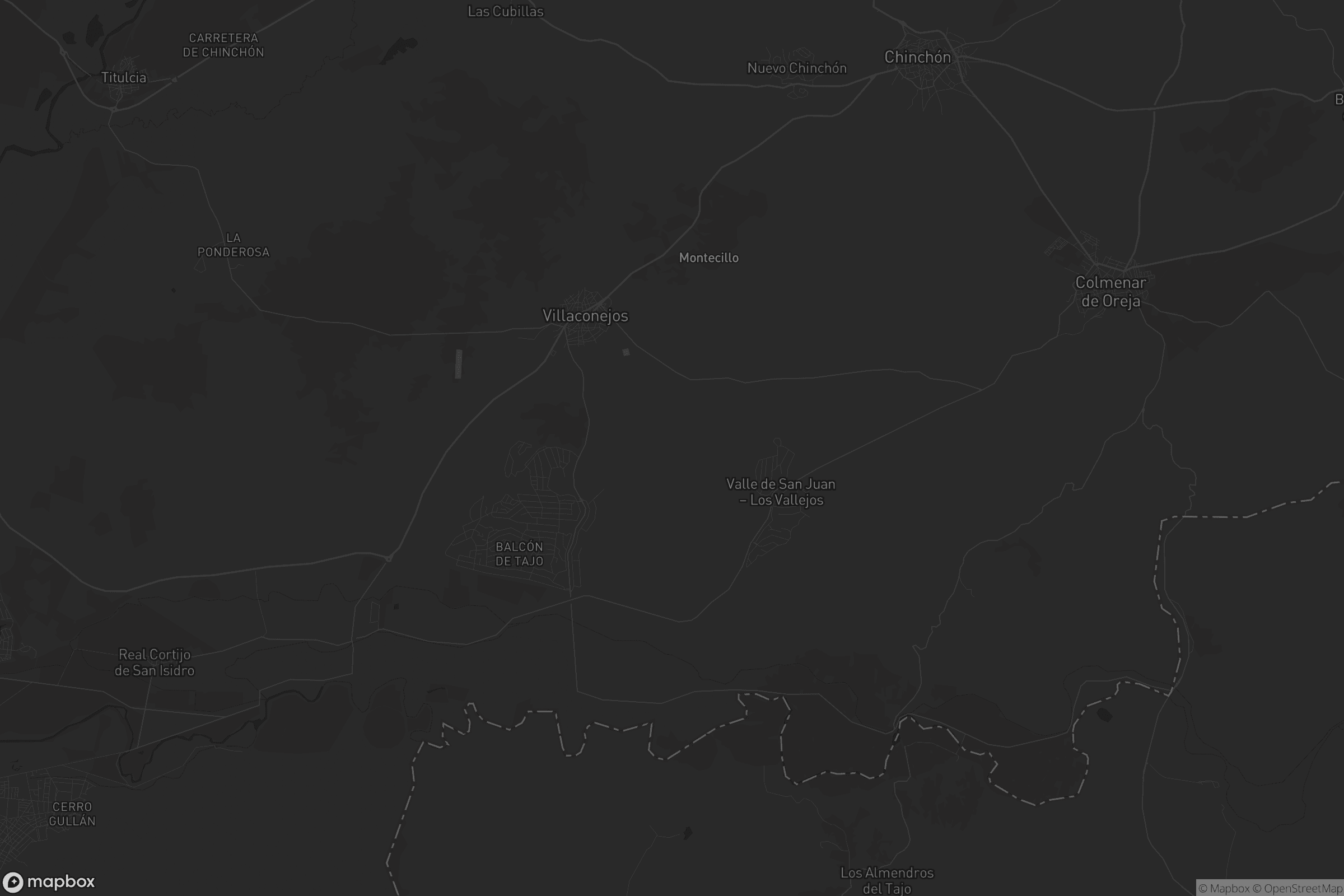 Mapa de Colmenar de Oreja