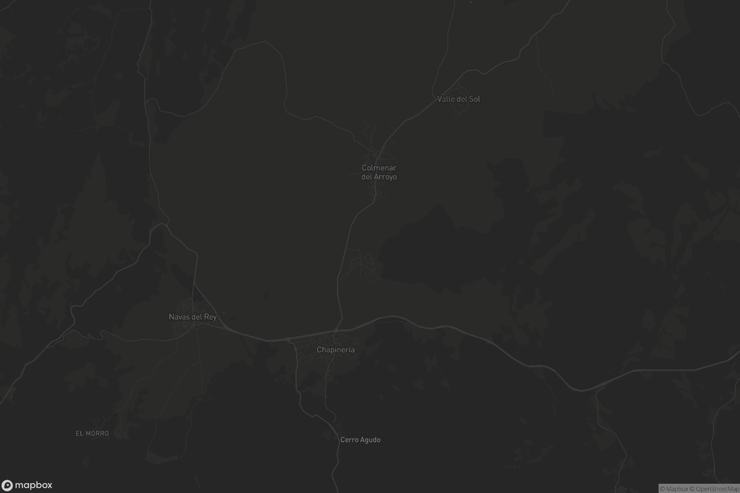 Mapa de Colmenar del Arroyo