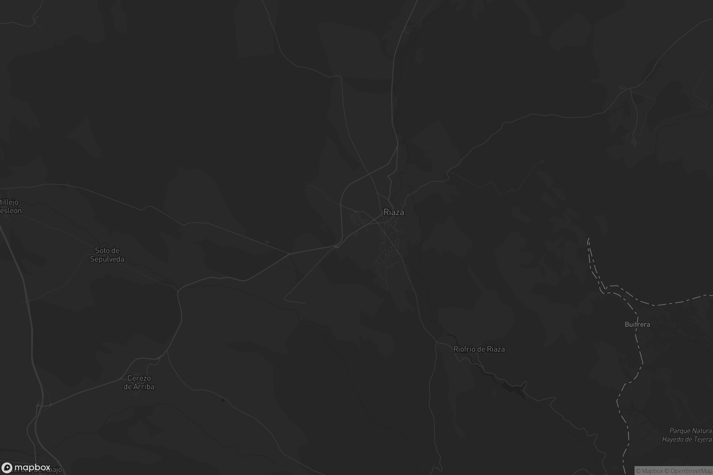 Mapa de Común de Sepúlveda y Riaza