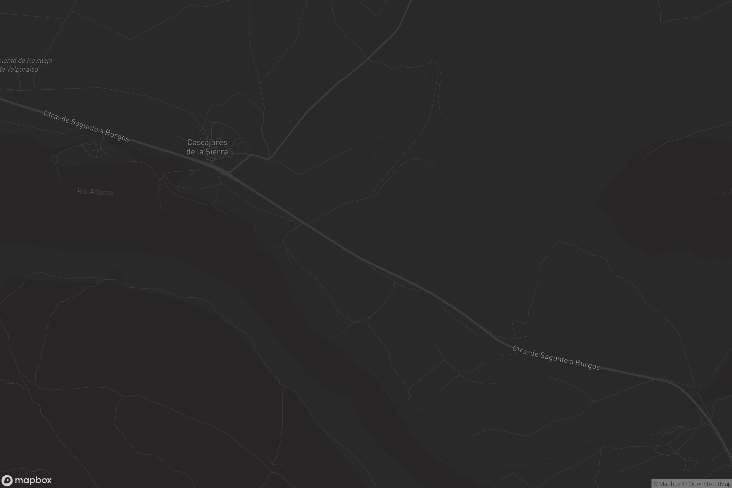 Mapa de Comunidad de Barbadillo del Mercado, La Revilla y Ahedo y Cascajares de la Sierra