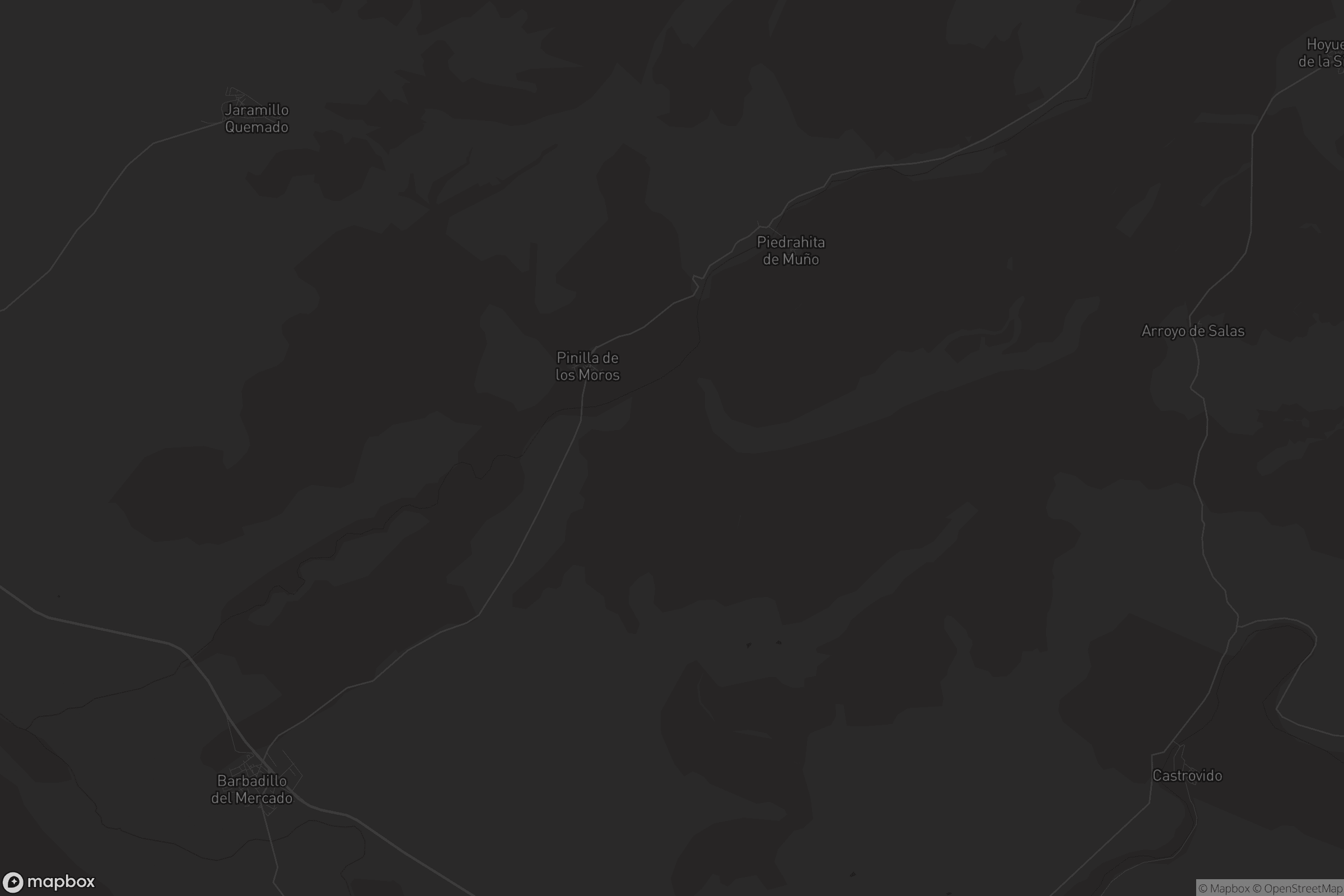 Mapa de Comunidad de Barbadillo del Mercado, La Revilla y Ahedo y Pinilla de los Moros