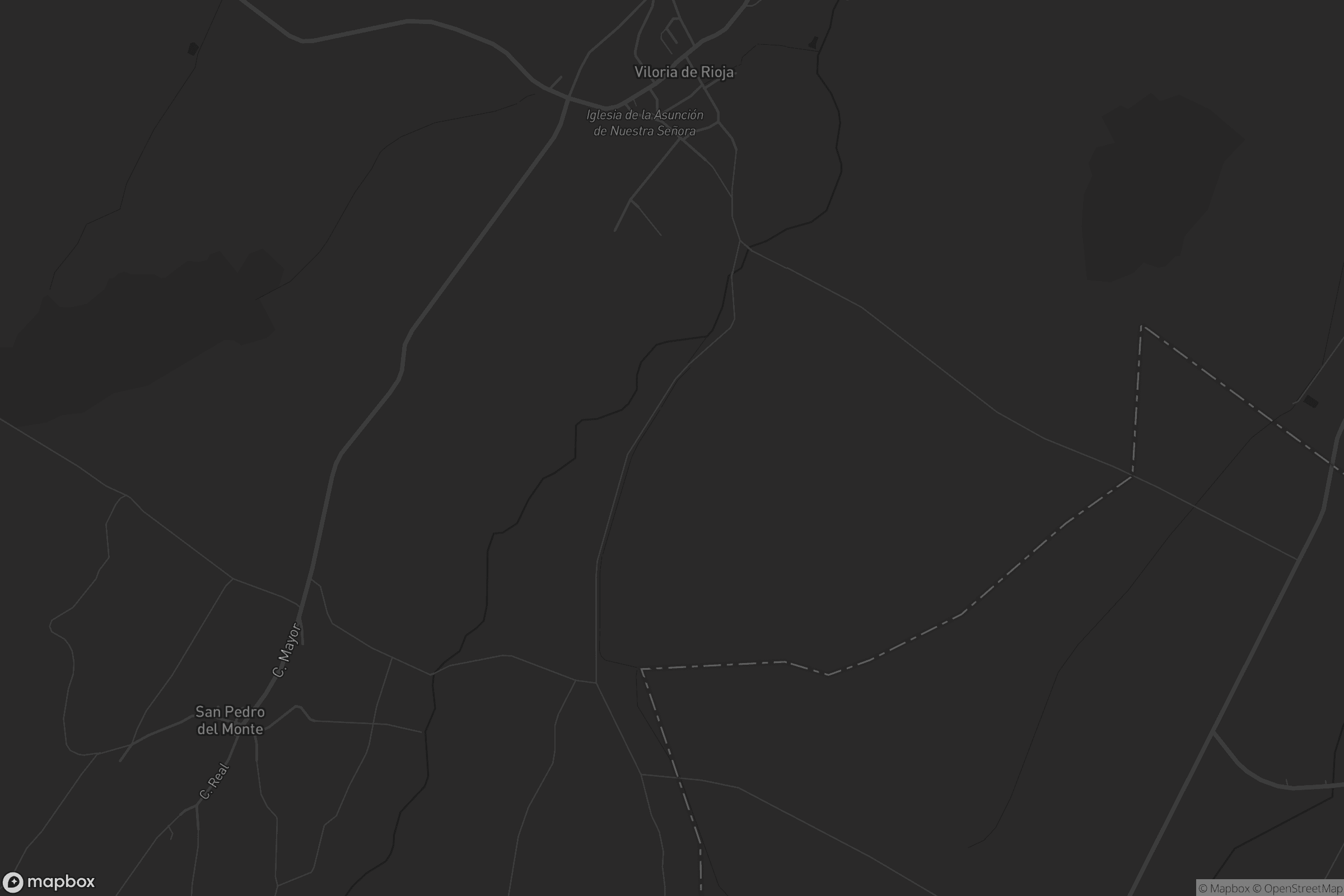 Mapa de Comunidad de Bascuñana y Viloria de Rioja