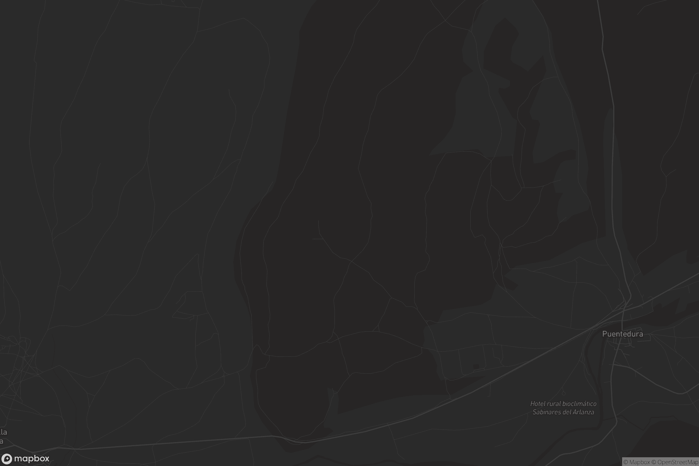 Mapa de Comunidad de Quintanilla del Agua y Tordueles y Puentedura