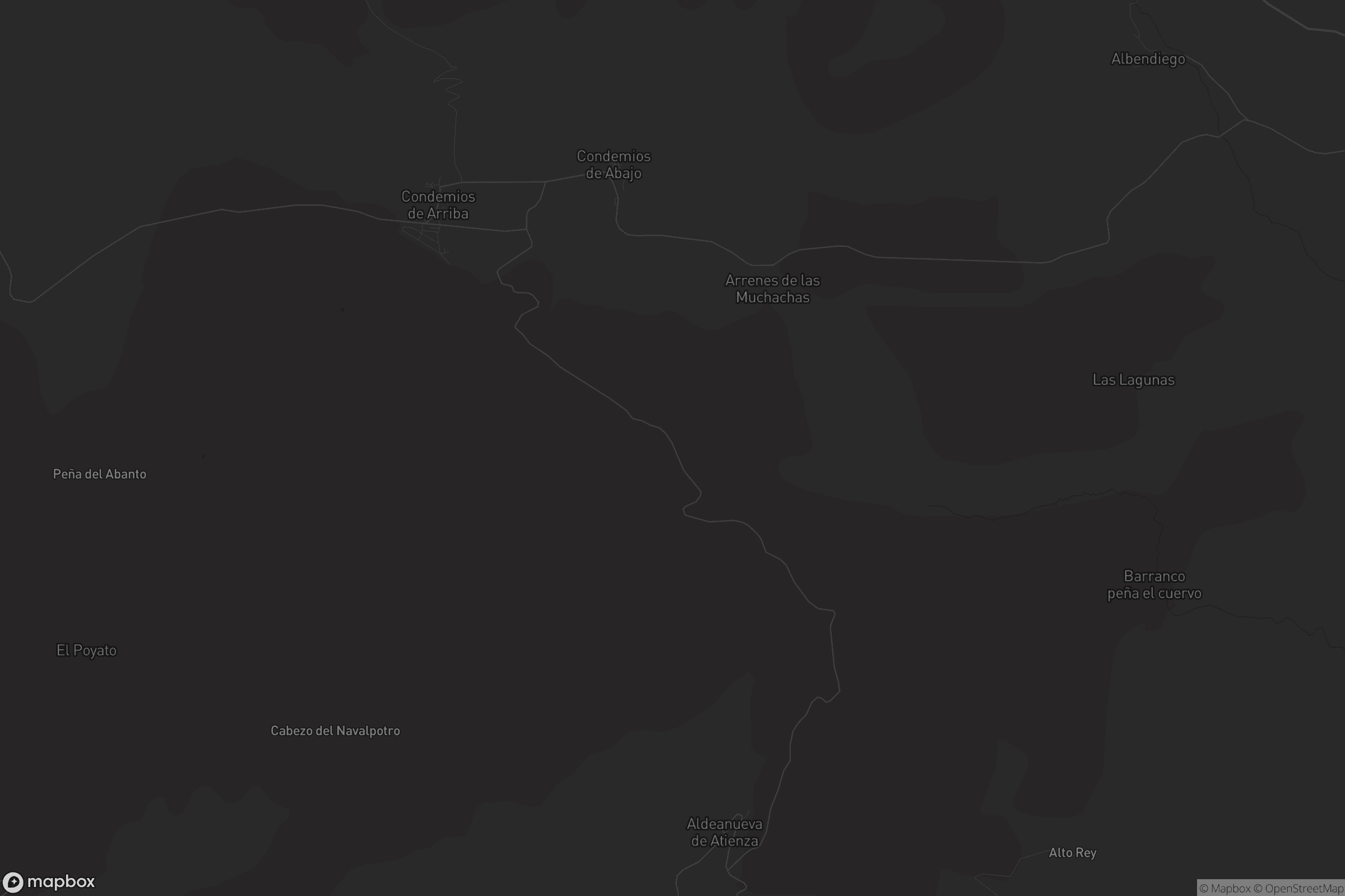Mapa de Condemios de Arriba