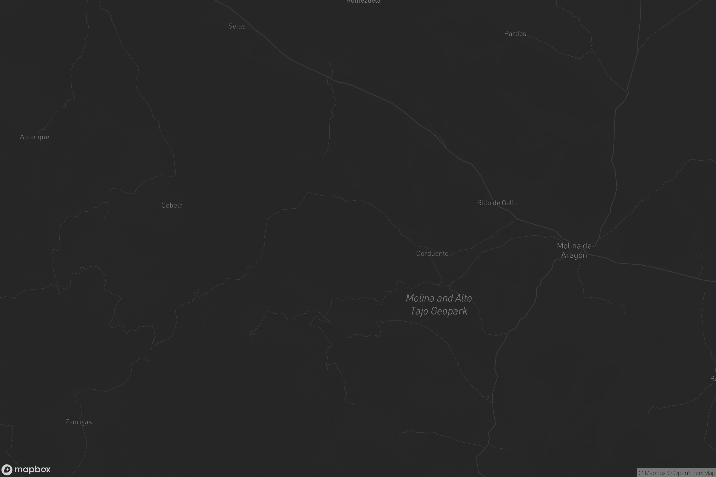 Mapa de Corduente