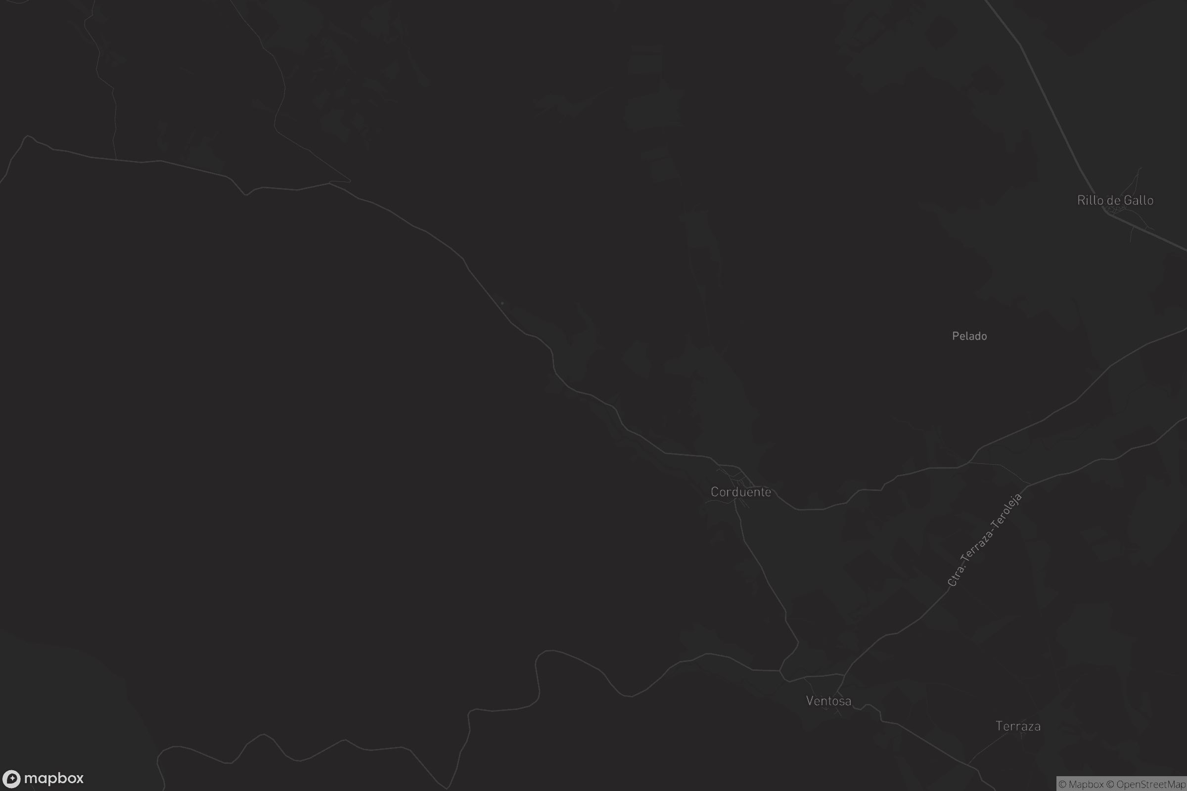 Mapa de Corduente (núcleo)