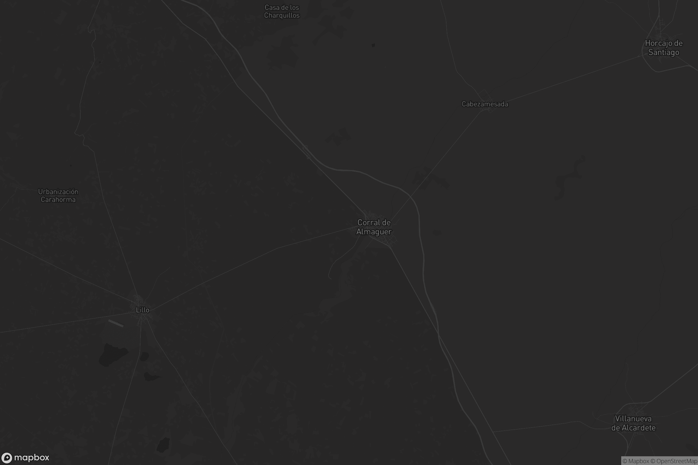 Mapa de Corral de Almaguer