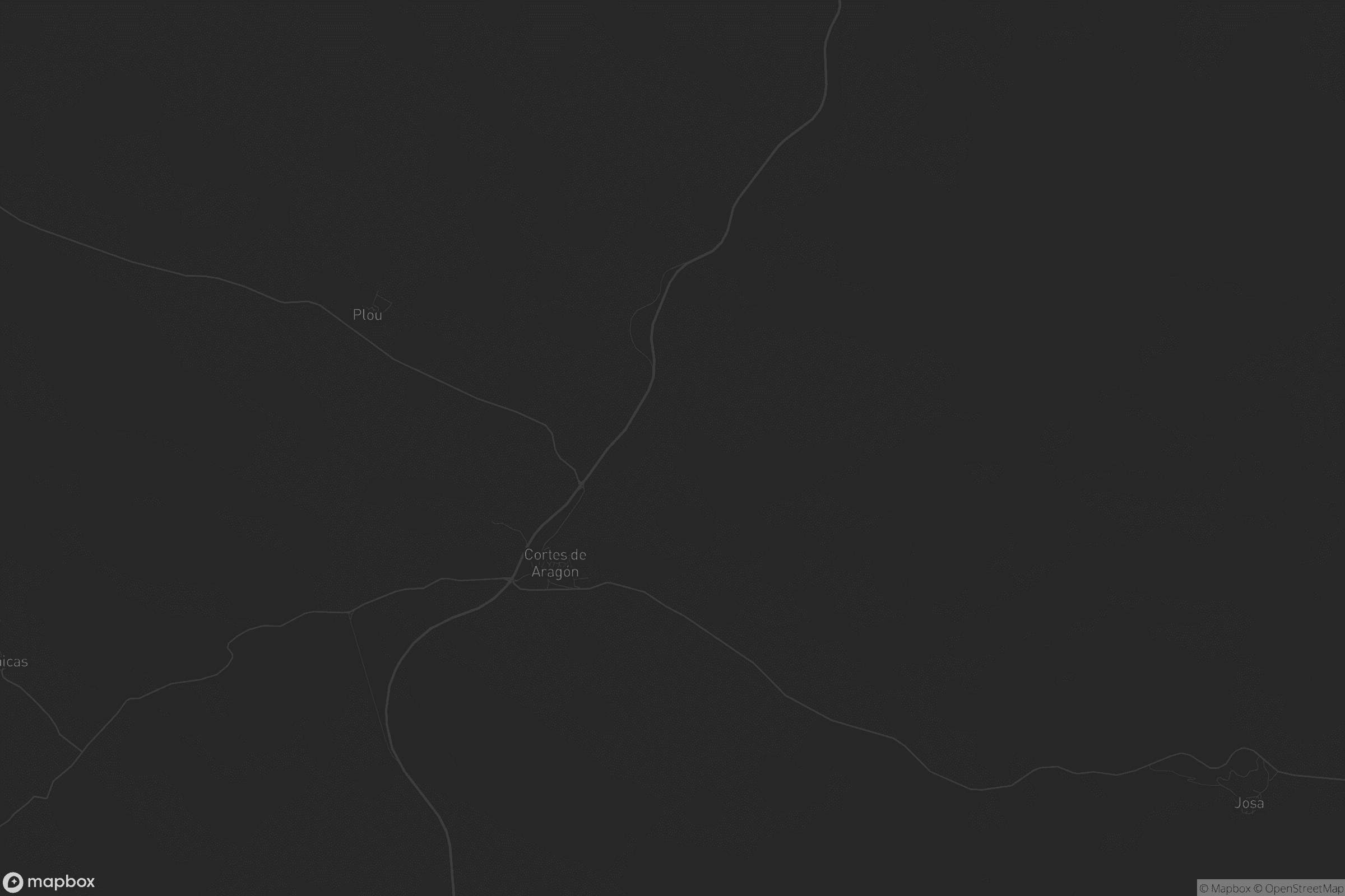 Mapa de Cortes de Aragón