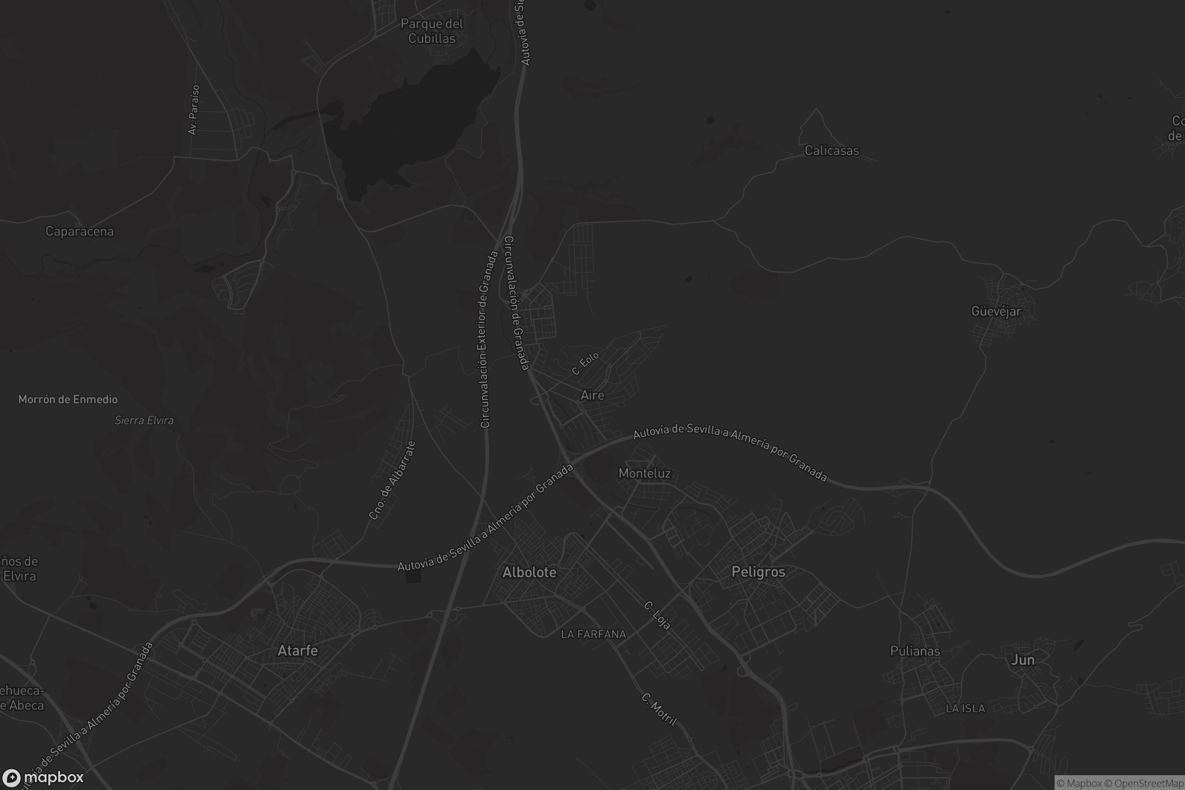 Mapa de Cortijo del Aire