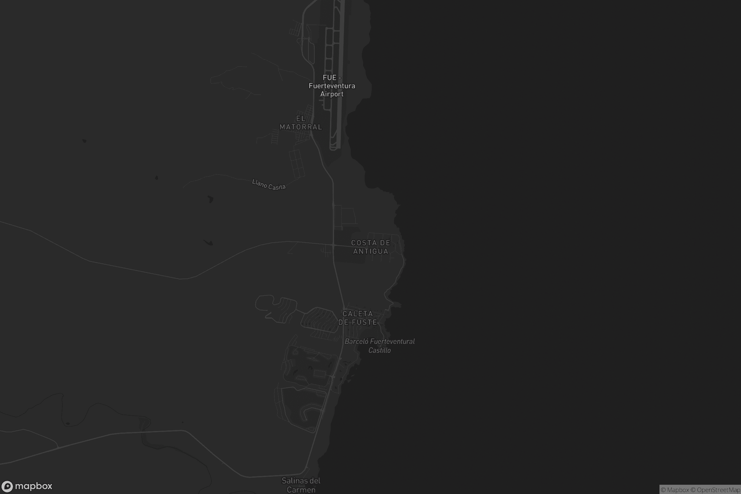 Mapa de Costa de Antigua