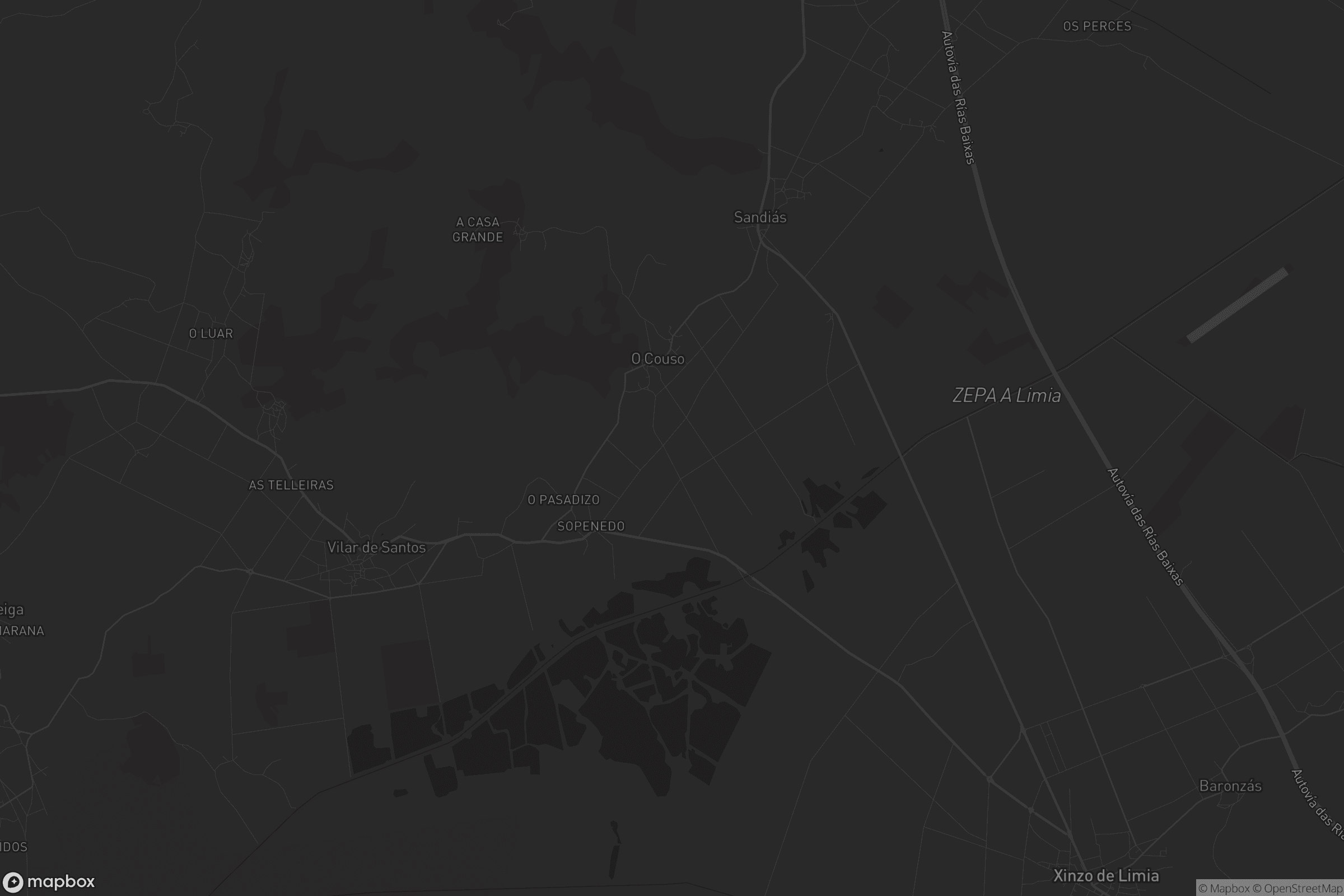 Mapa de Couso de Limia