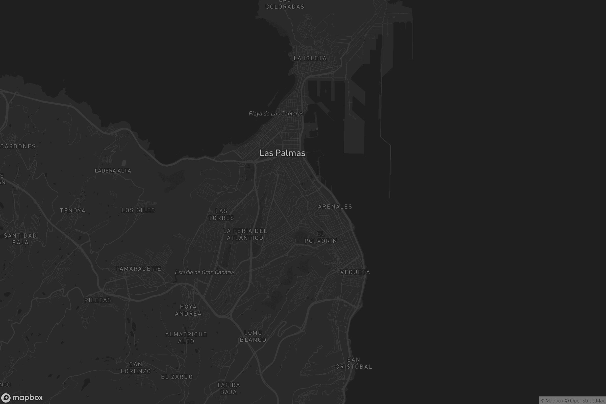 Mapa de Cuatro Cañones