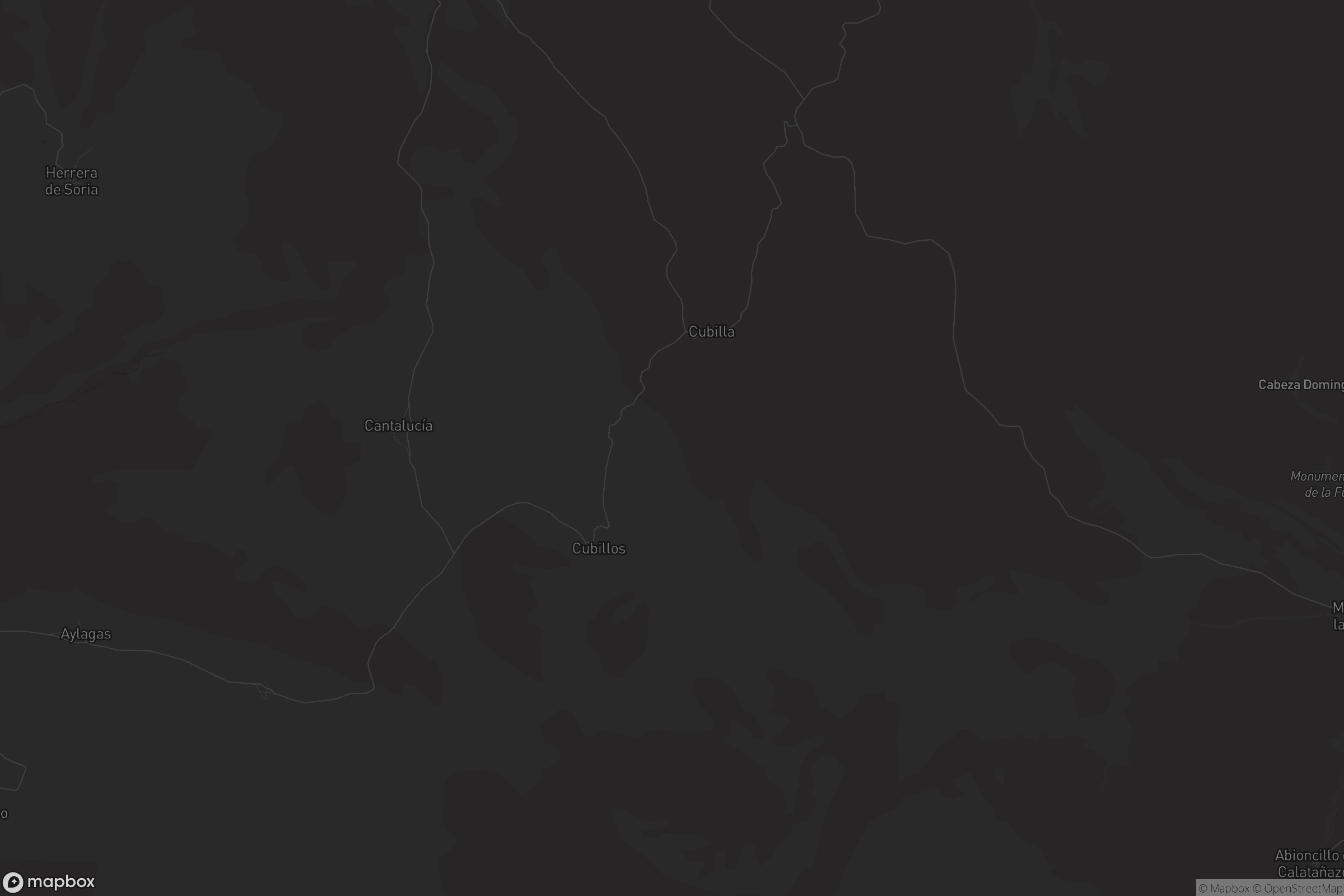 Mapa de Cubilla