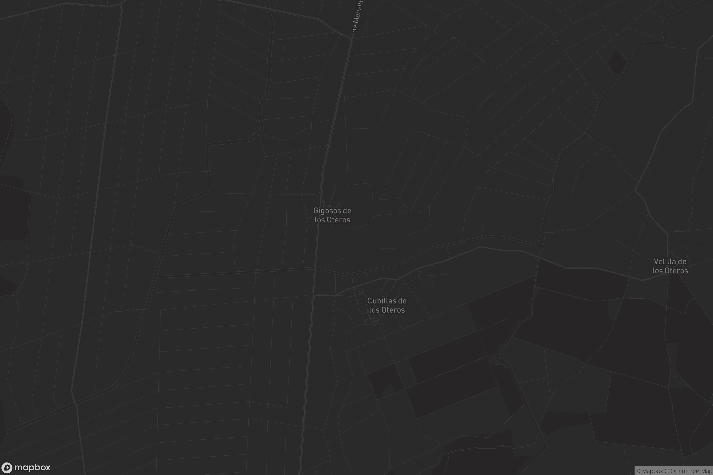 Mapa de Cubillas de los Oteros