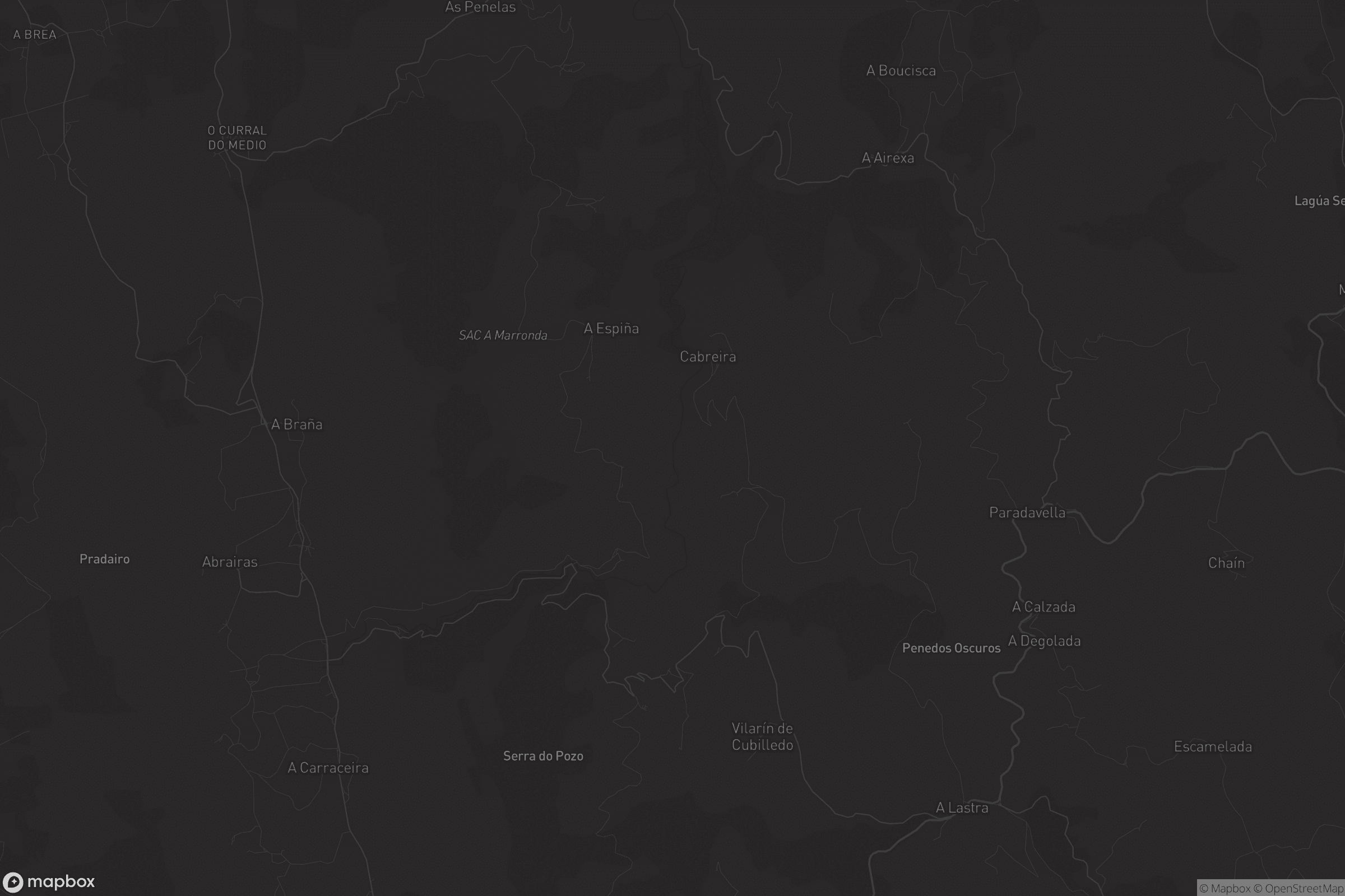 Mapa de Cubilledo