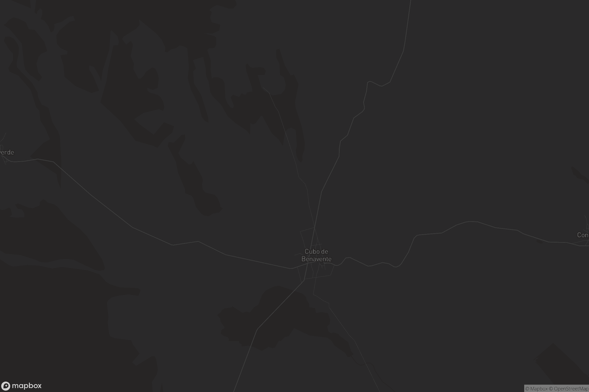 Mapa de Cubo de Benavente