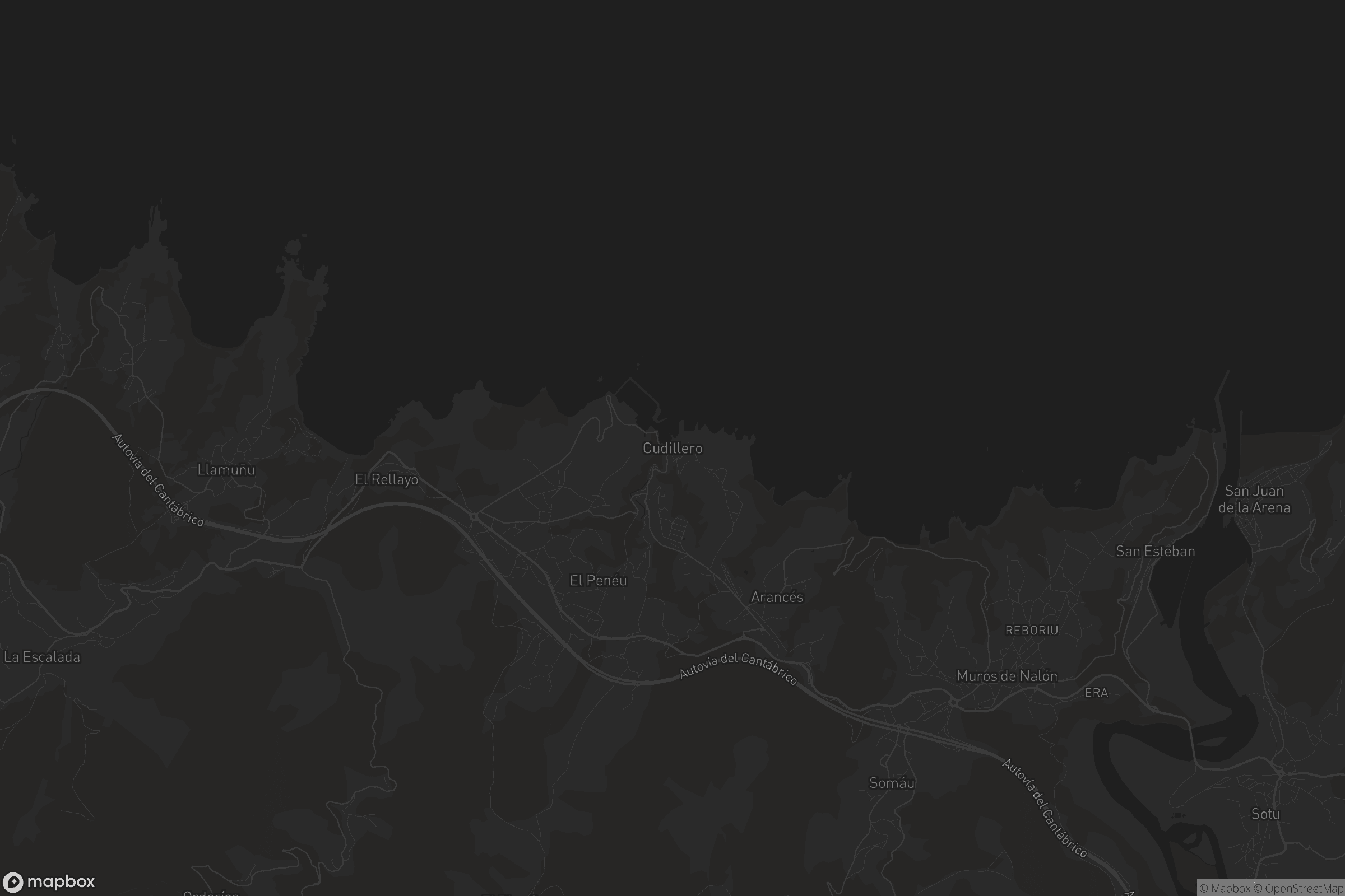 Mapa de Cudillero / Cuideiru