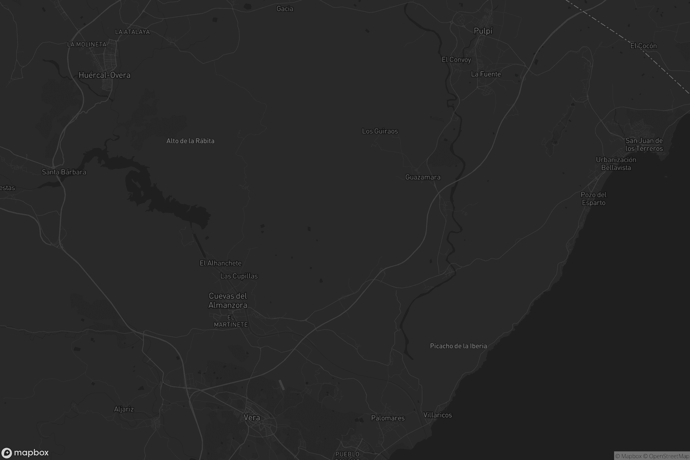 Mapa de Cuevas del Almanzora