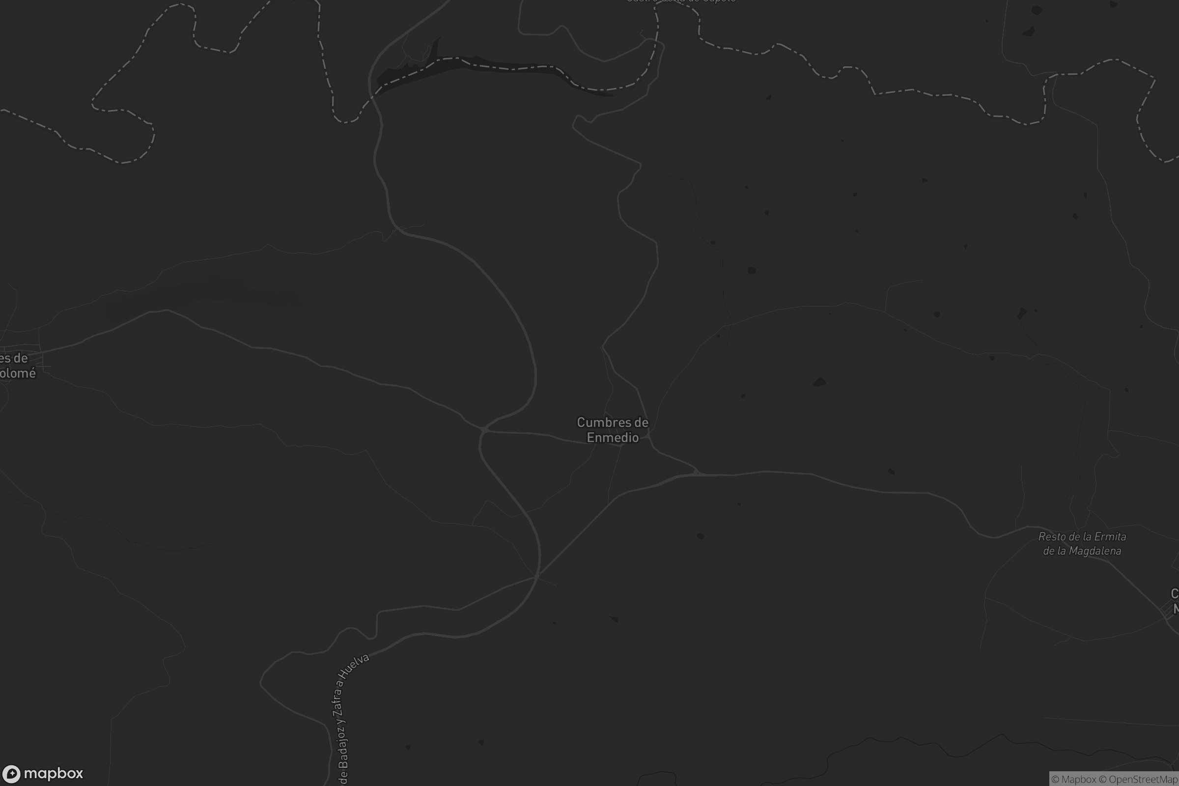 Mapa de Cumbres de Enmedio