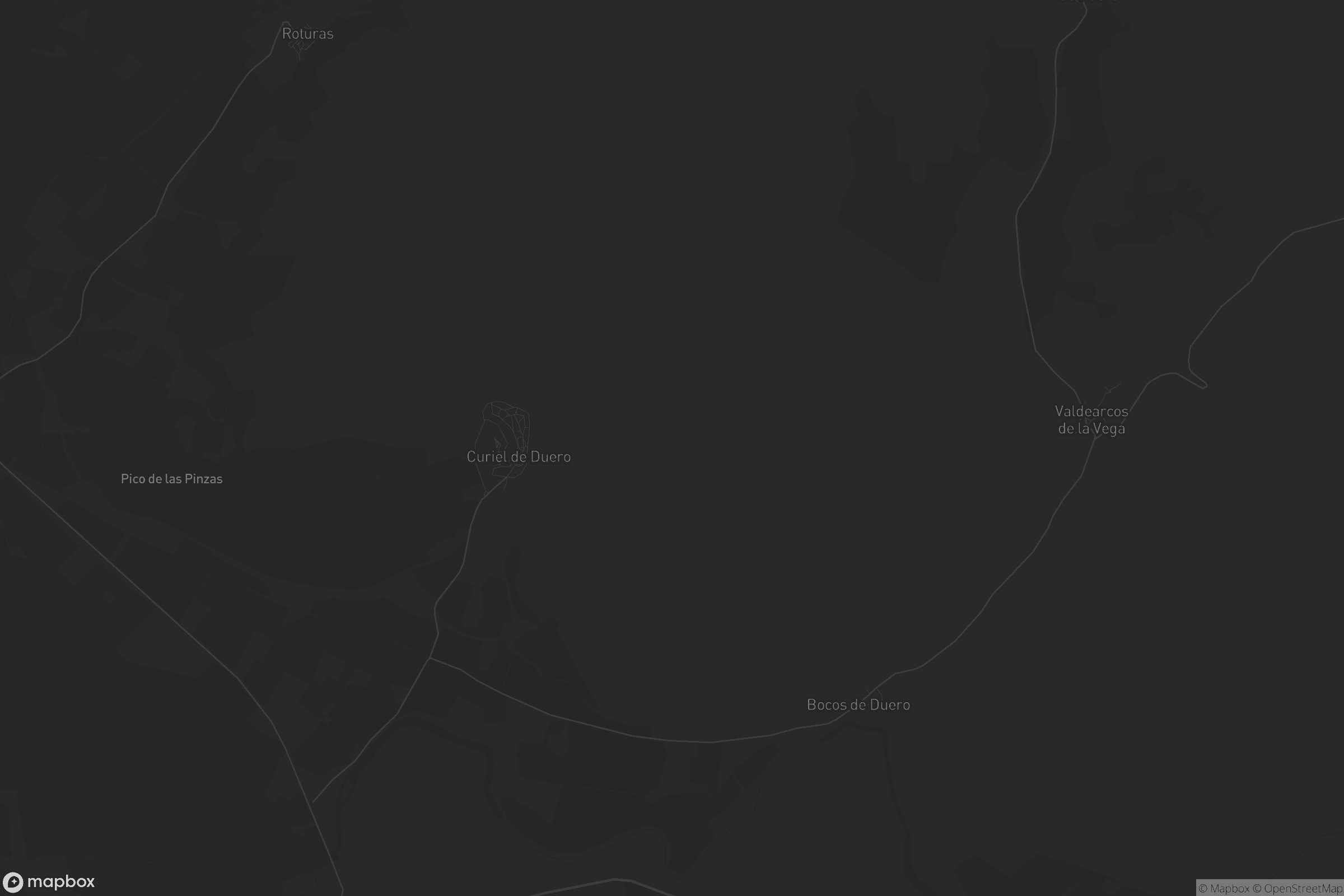 Mapa de Curiel de Duero