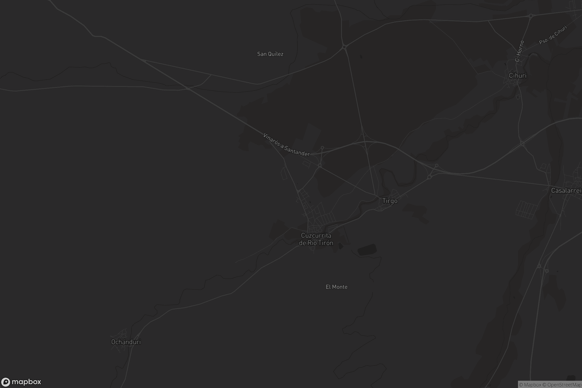 Mapa de Cuzcurrita de Río Tirón