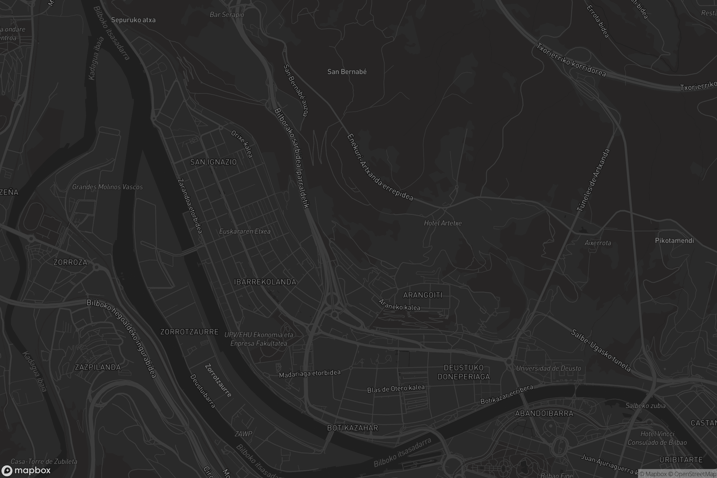 Mapa de Deusto
